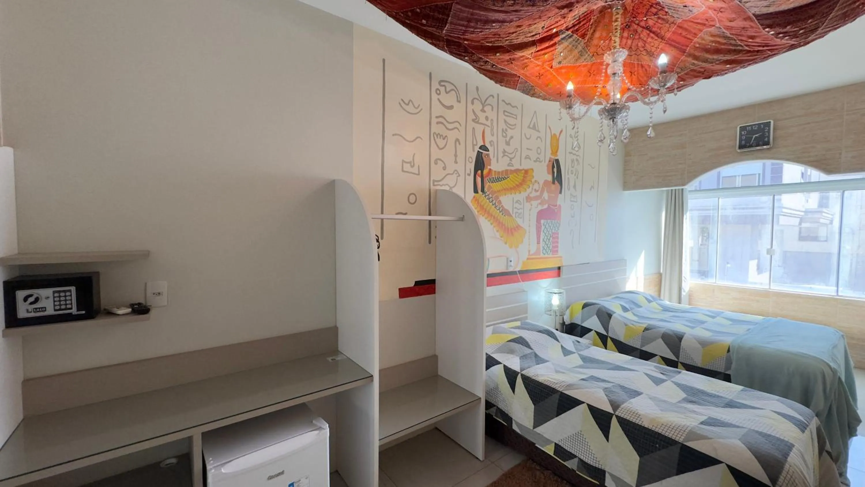 Bed in Hotel das Palmas