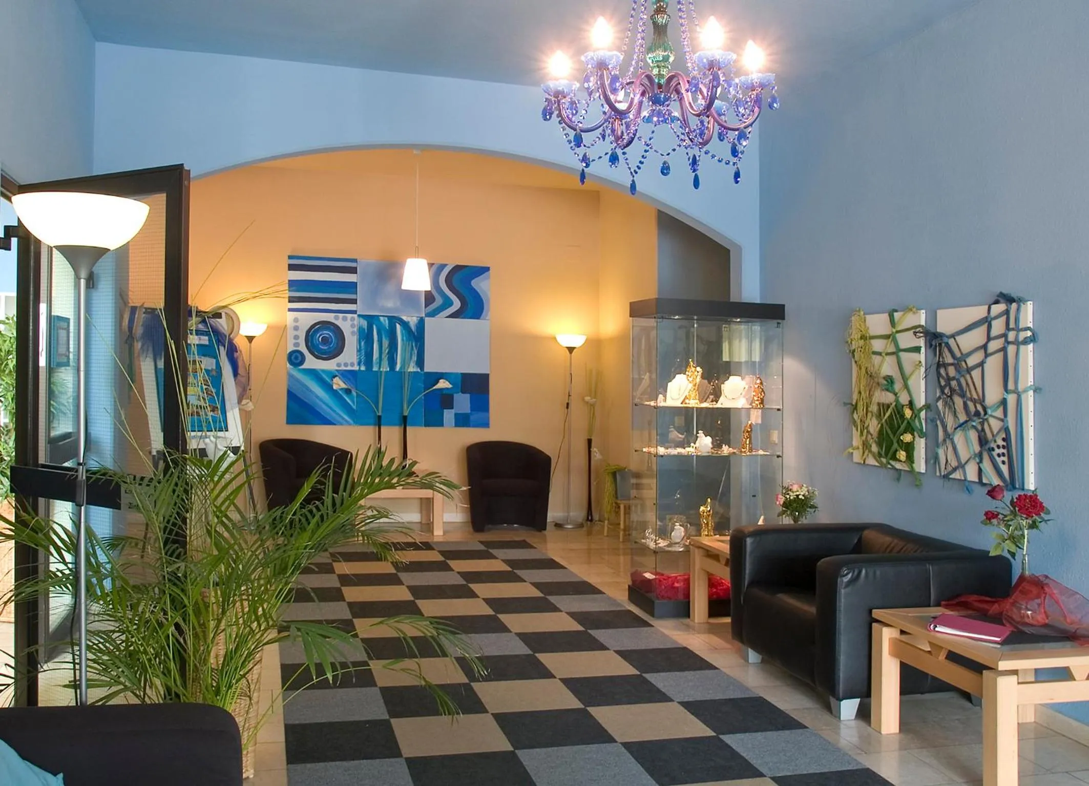 Lobby or reception in Appartmenthaus Thermenhof