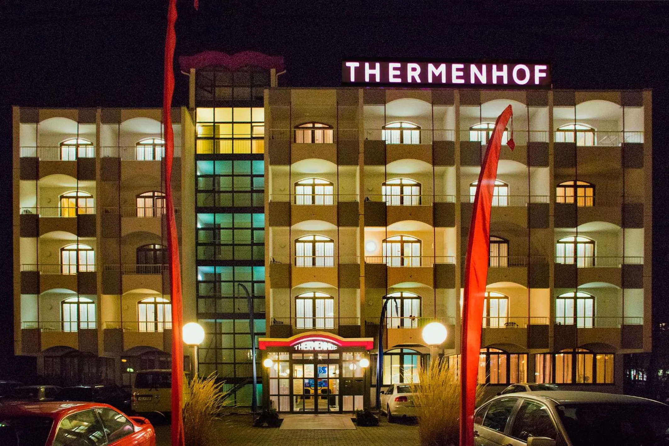 Facade/entrance in Appartmenthaus Thermenhof