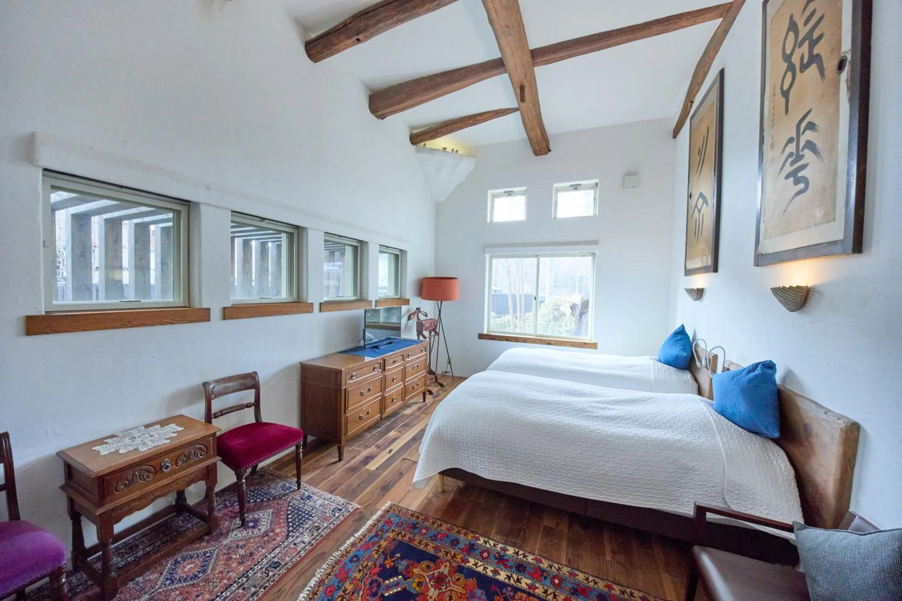 Bed in HANZ OUTDOOR RESORT -formerly GLAMPING VILLA HANZ KAWAGUCHIKO