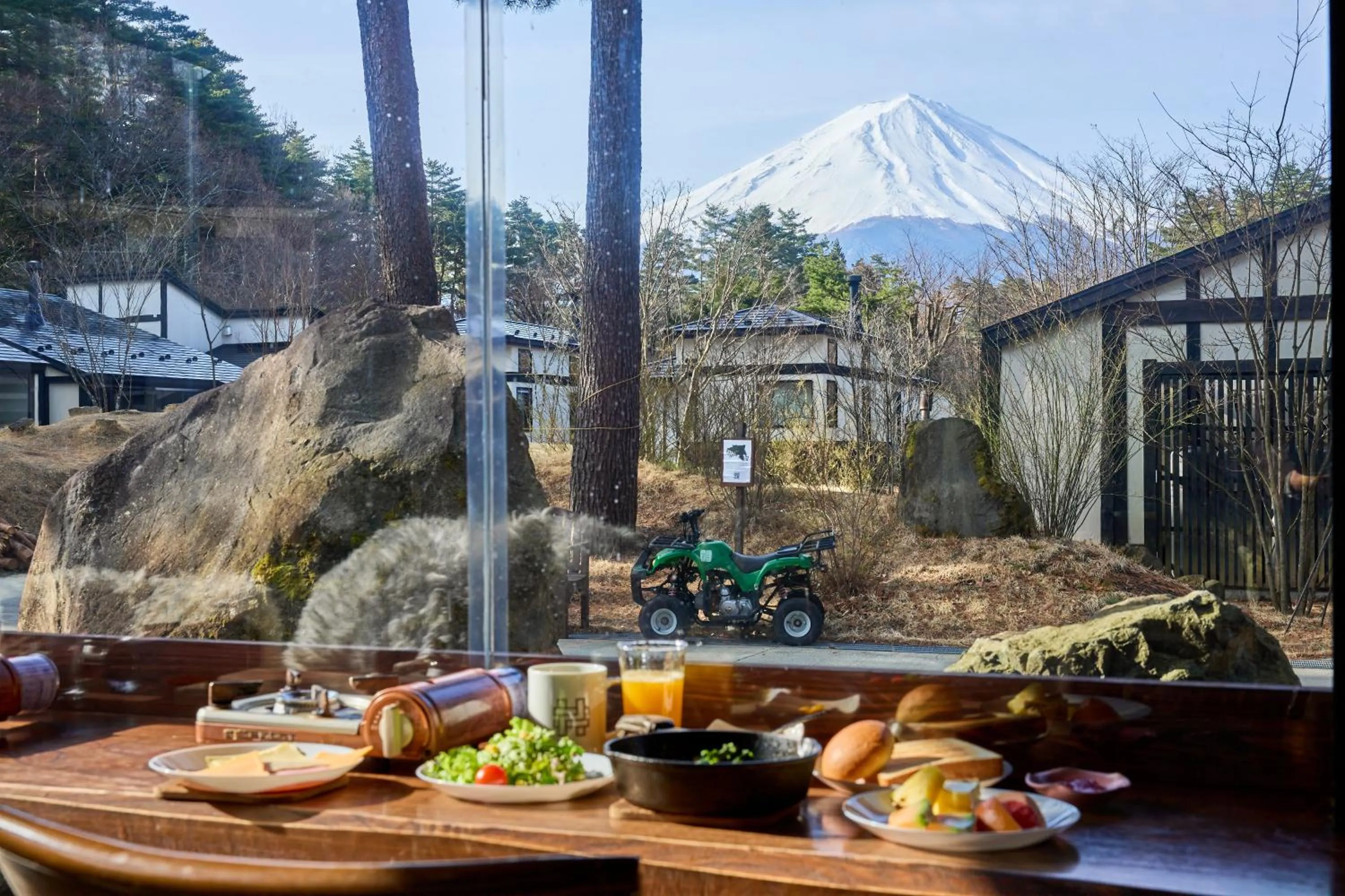 Breakfast in HANZ OUTDOOR RESORT -formerly GLAMPING VILLA HANZ KAWAGUCHIKO