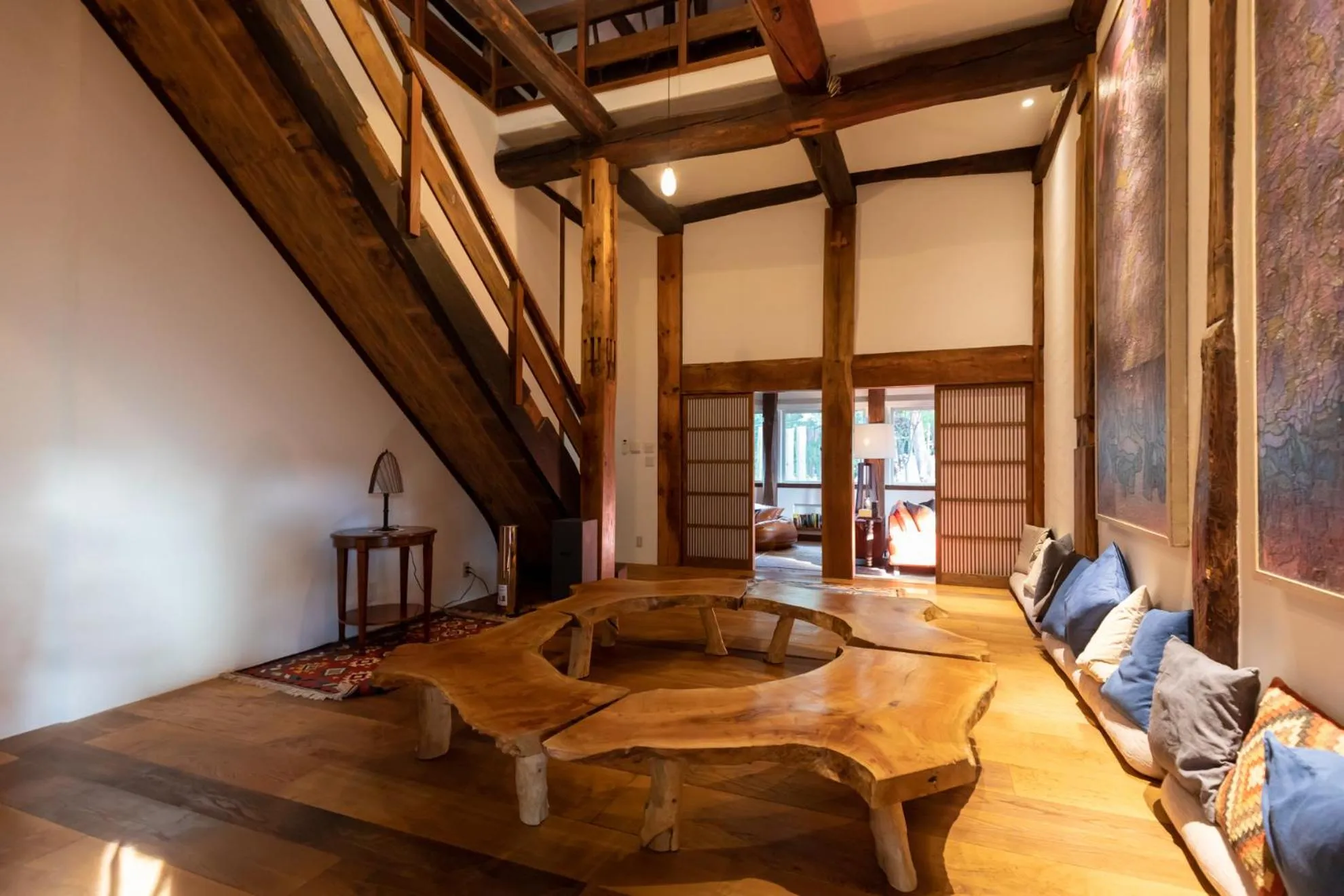 Living room in HANZ OUTDOOR RESORT -formerly GLAMPING VILLA HANZ KAWAGUCHIKO