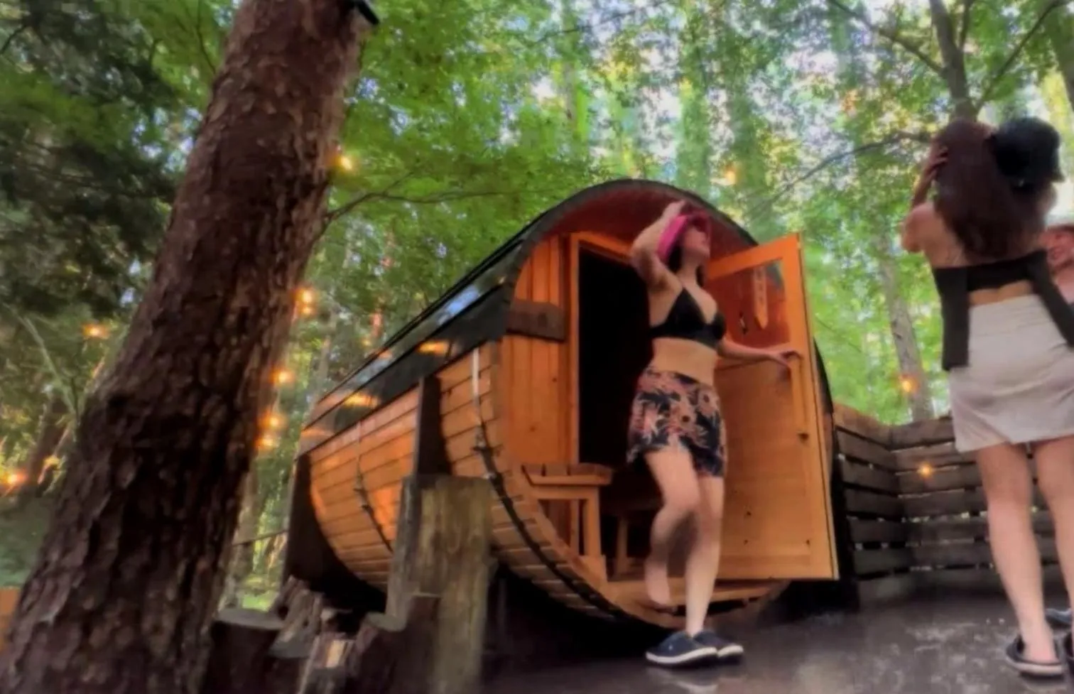 Sauna in HANZ OUTDOOR RESORT -formerly GLAMPING VILLA HANZ KAWAGUCHIKO