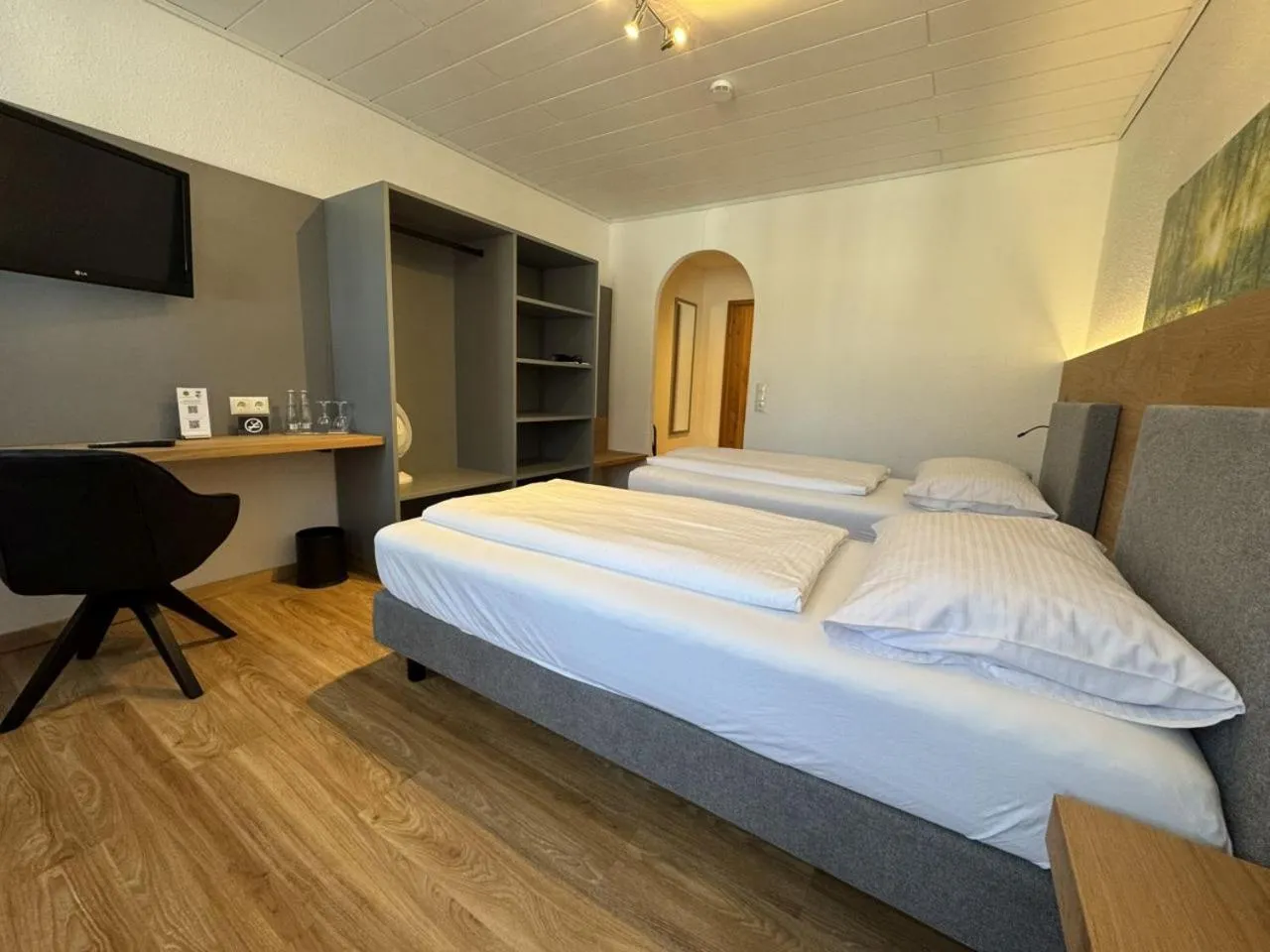 Bed in Landhotel Schlappinger-Hof