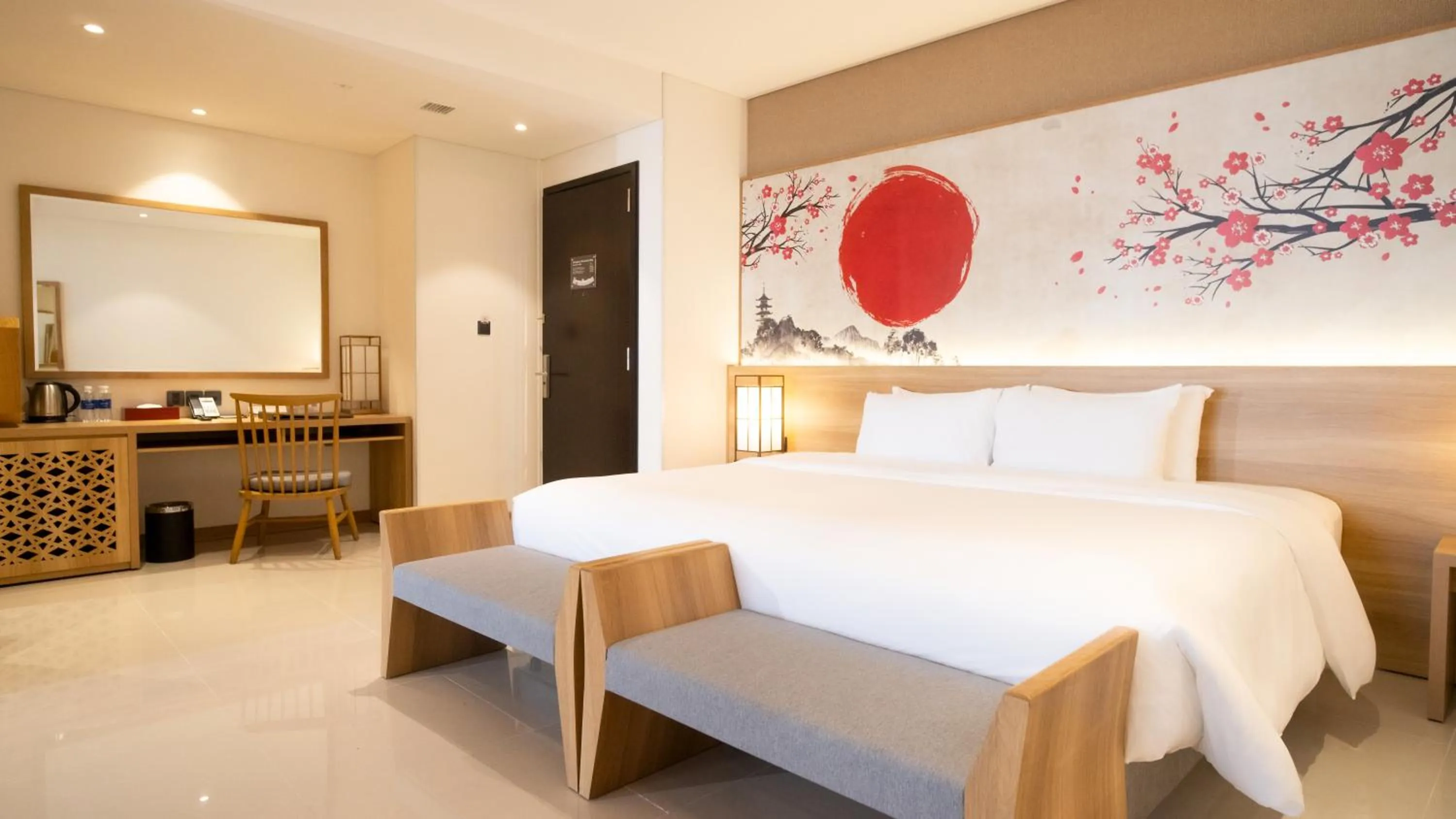 Bedroom, Bed in Da Nang - Mikazuki Japanese Resorts & Spa