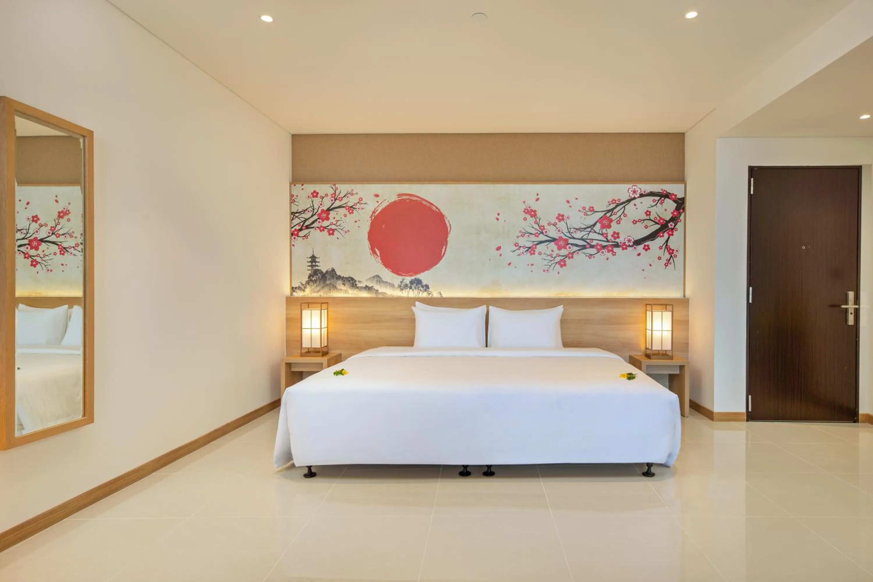 Bedroom, Bed in Da Nang - Mikazuki Japanese Resorts & Spa