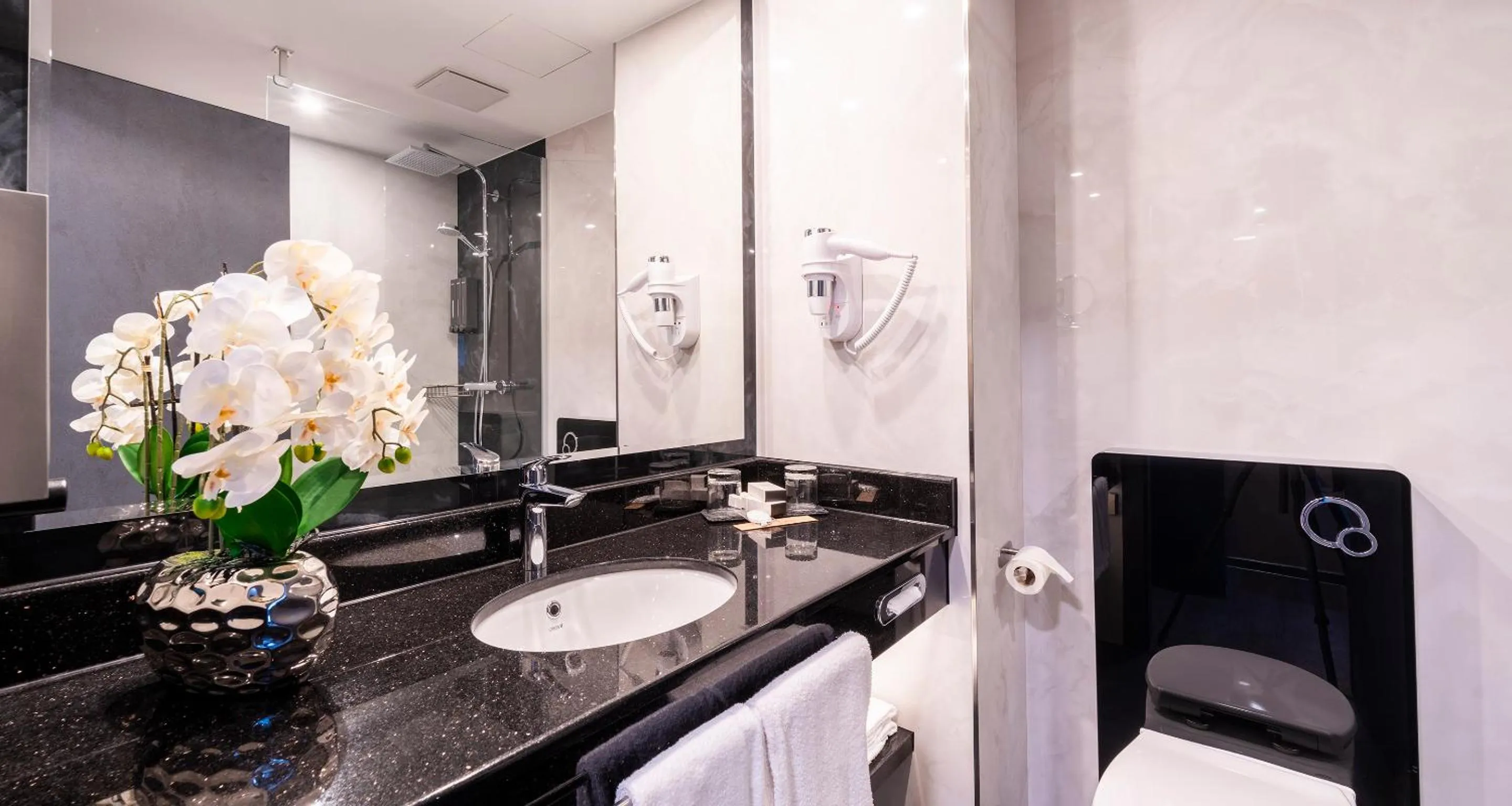 Bathroom in PLAZA Hotel Bruchsal