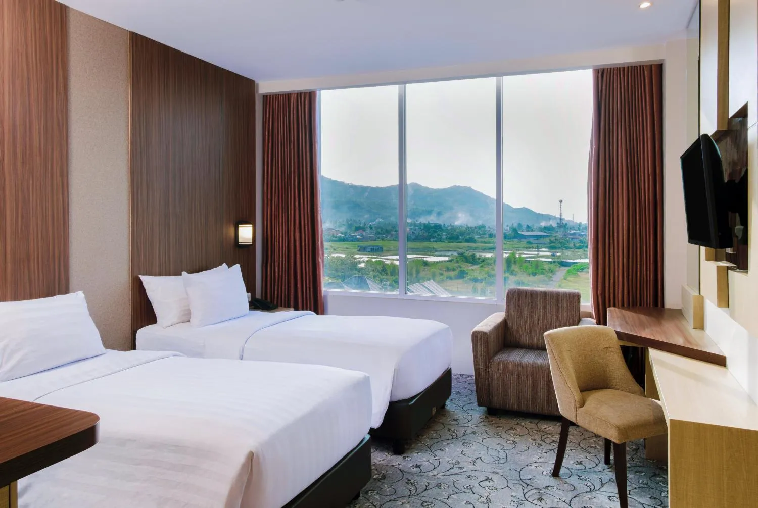 Bed in Aston Gorontalo Hotel & Convention Center