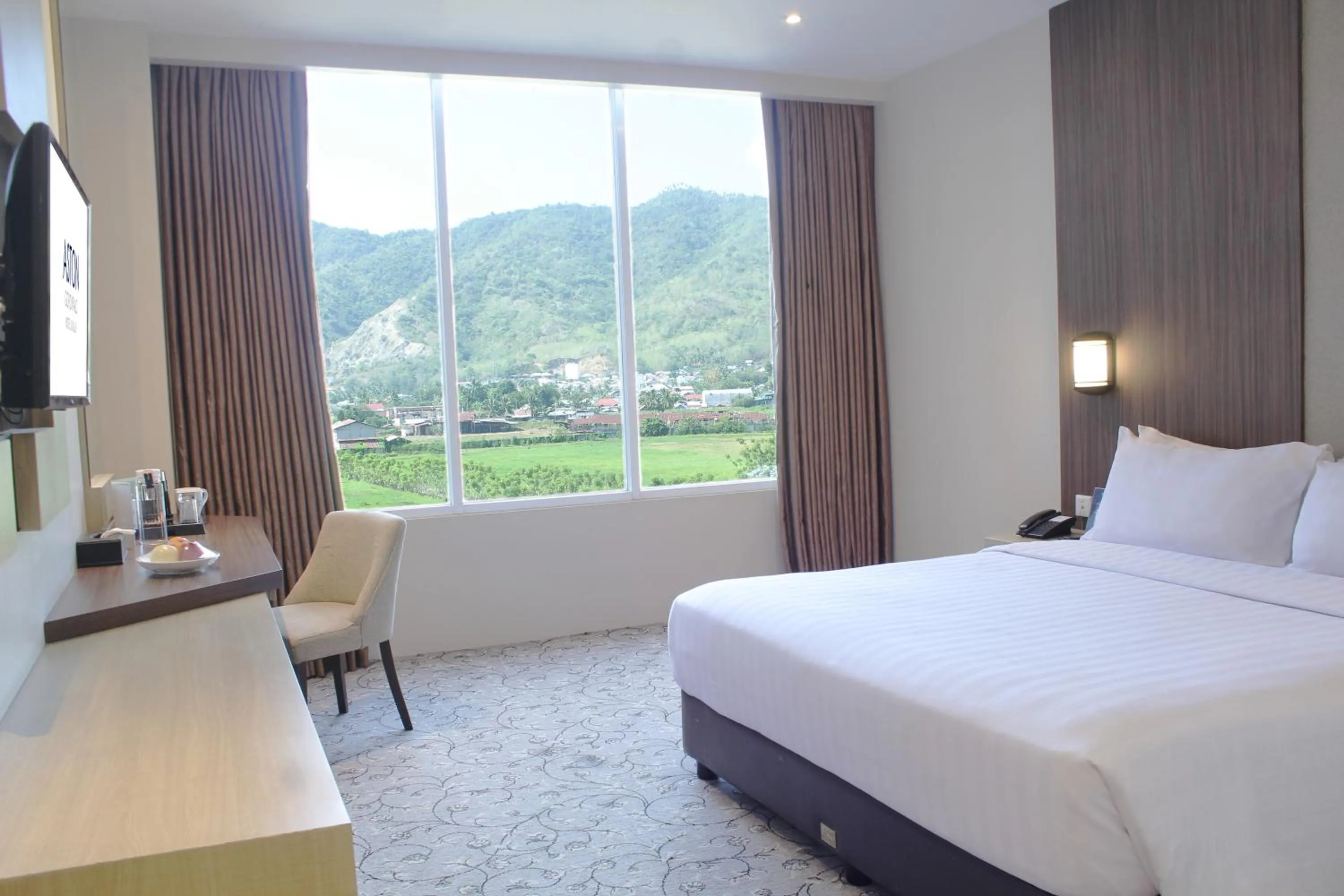 Bed in Aston Gorontalo Hotel & Convention Center