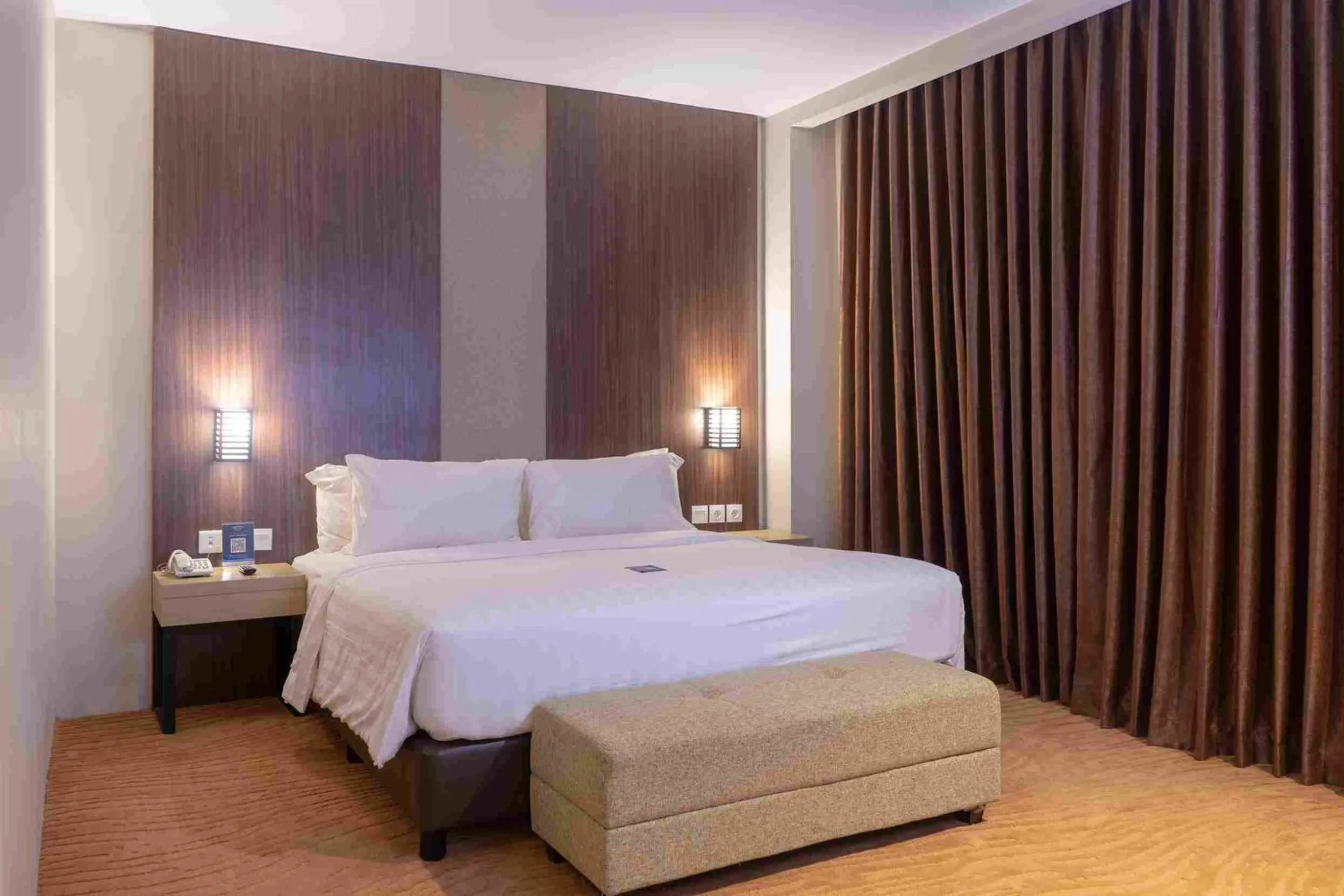 Bed in Aston Gorontalo Hotel & Convention Center
