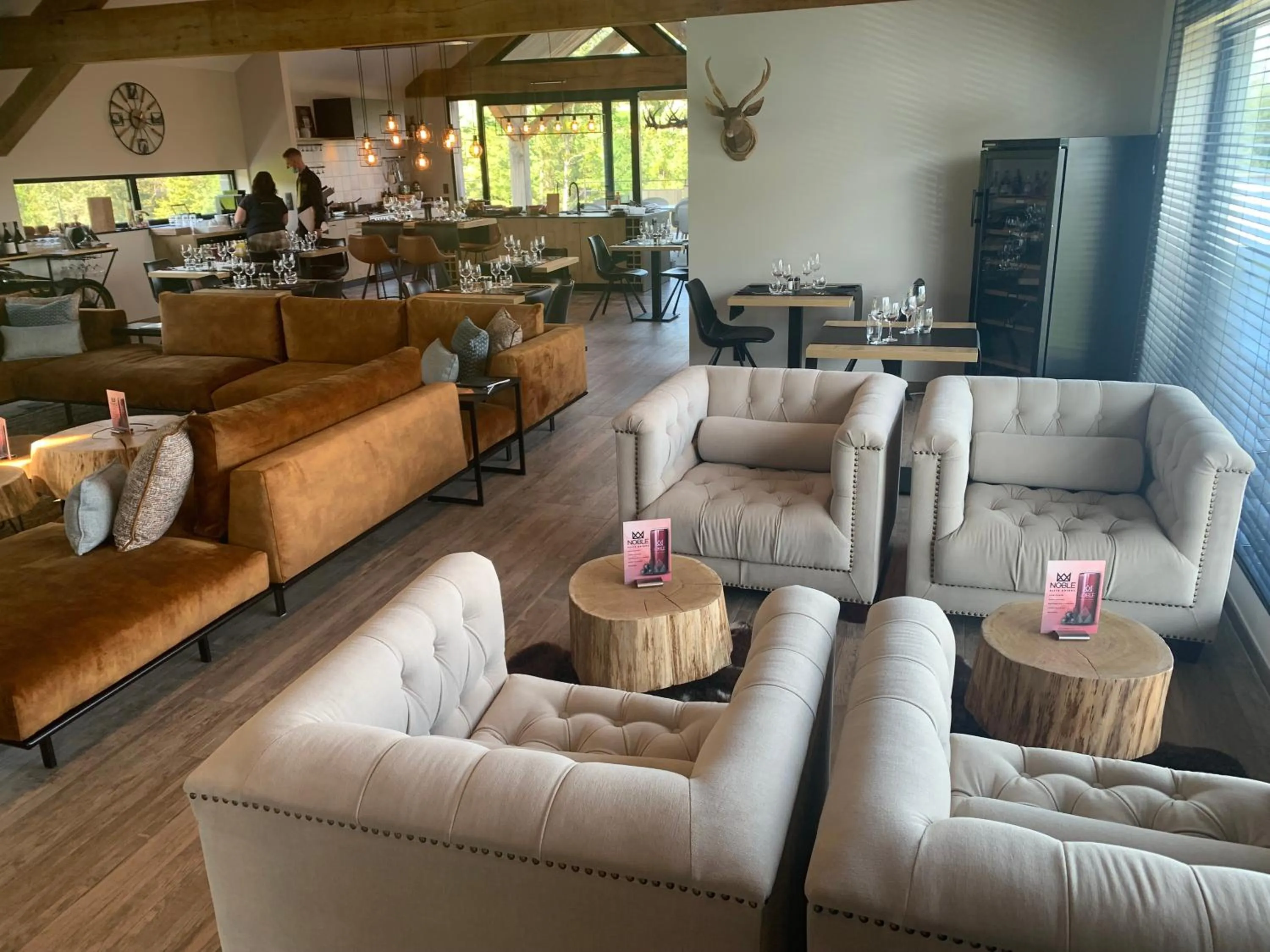 Living room in DURBUY SUITES