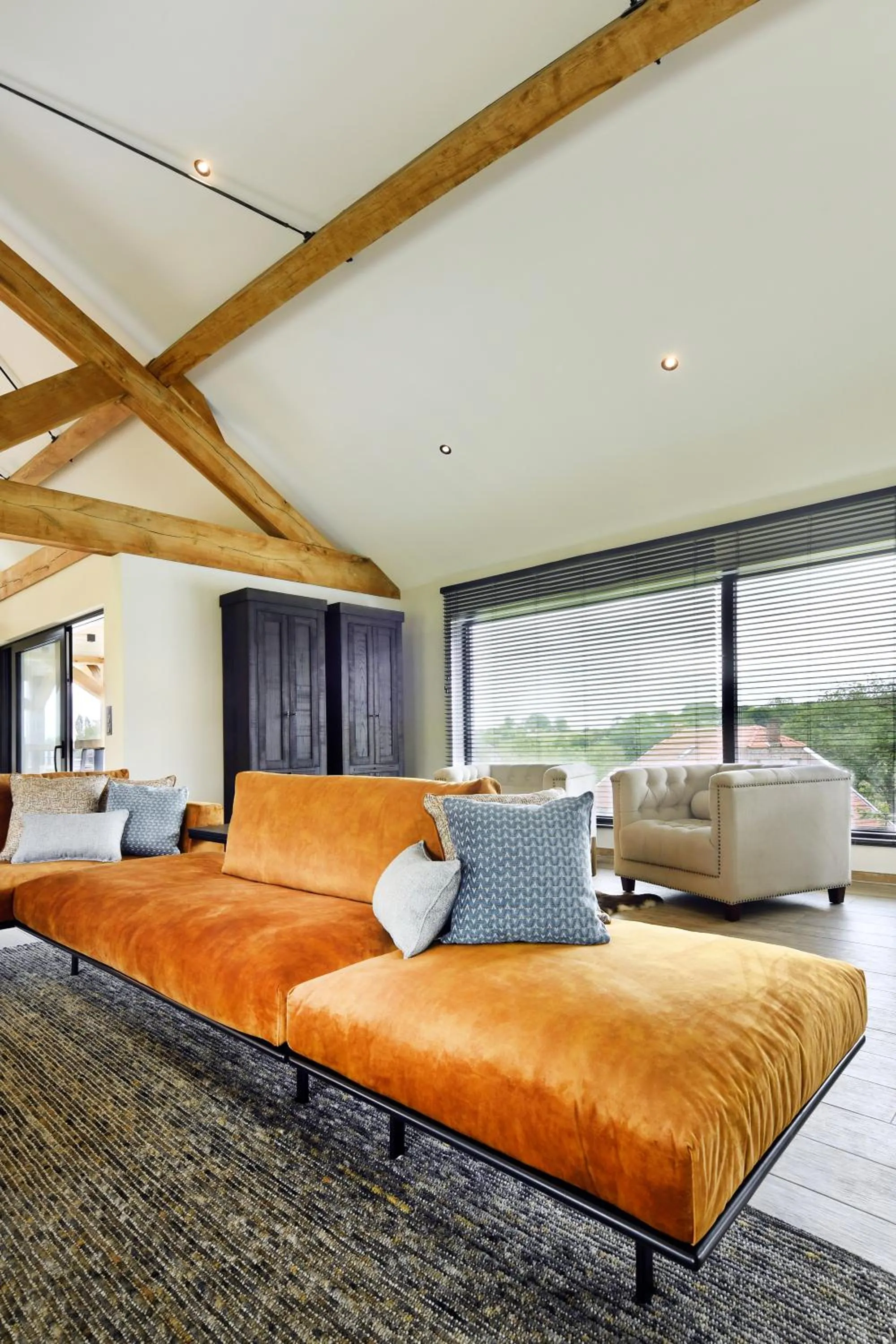 Living room in DURBUY SUITES