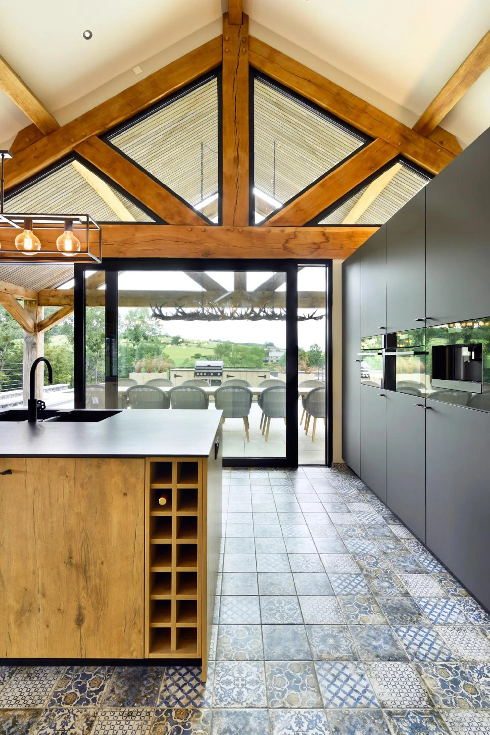 Kitchen or kitchenette in DURBUY SUITES