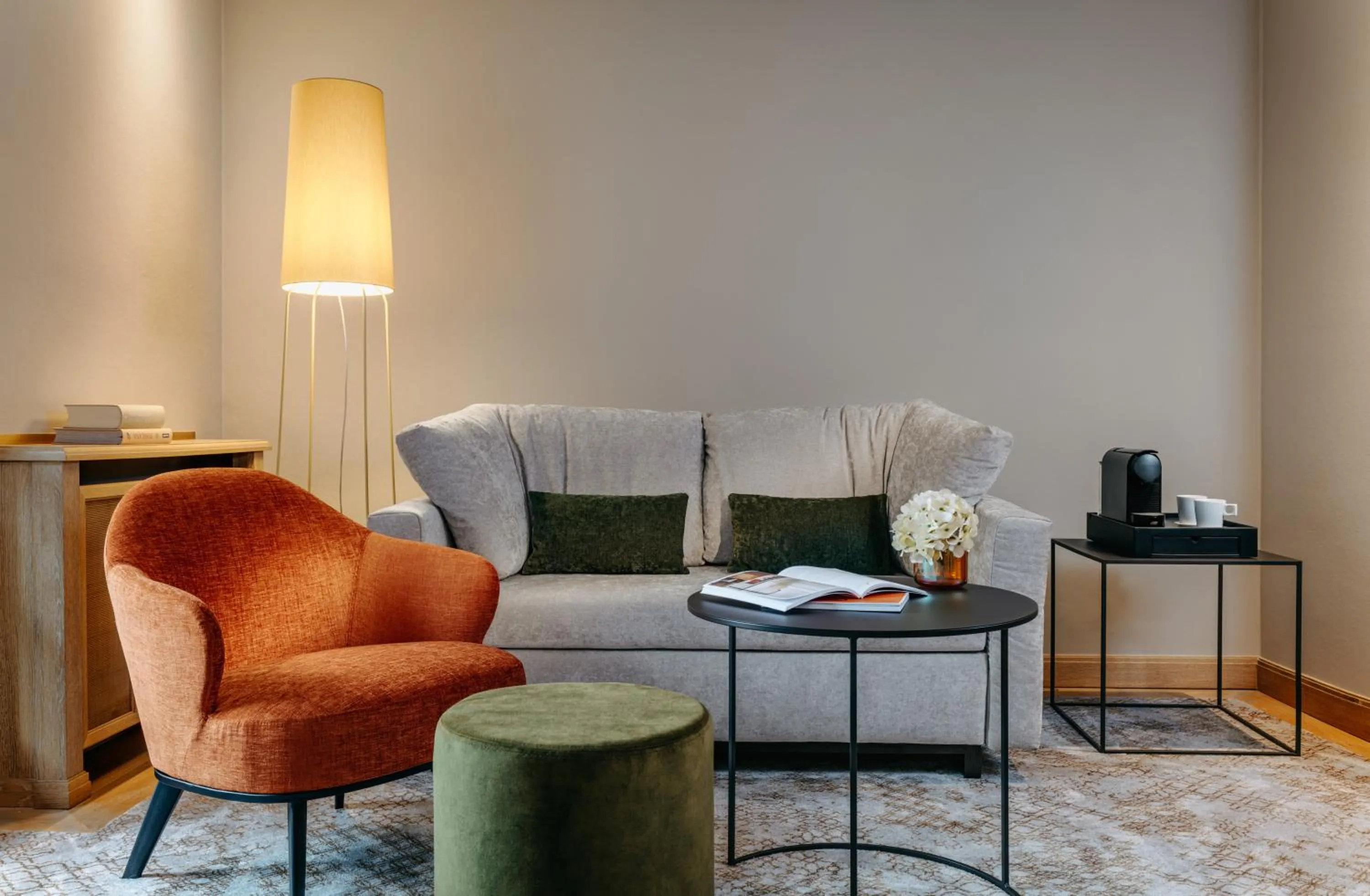 Seating area in Hotel Die Sonne Frankenberg