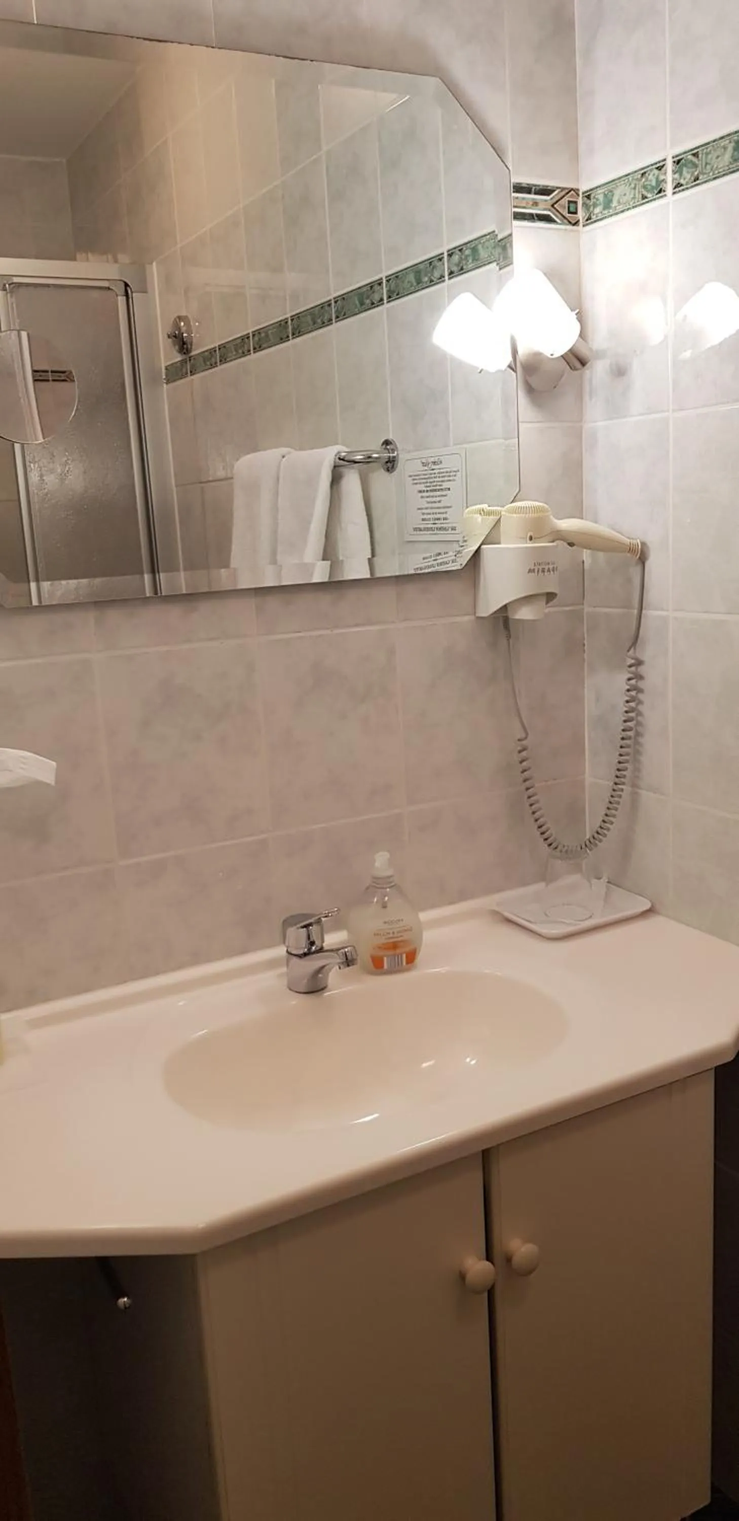 Bathroom in Hotel & Restaurant Lindengarten