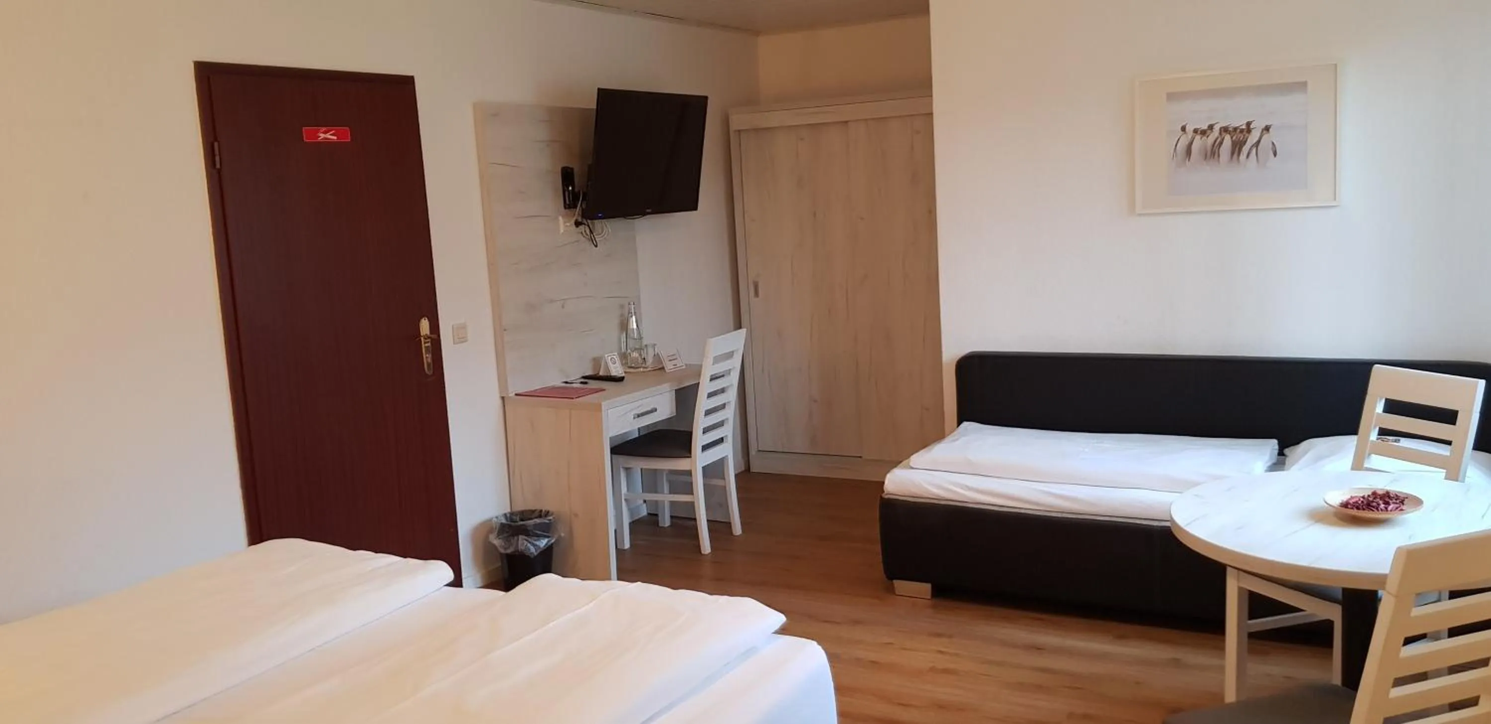 Photo of the whole room, Bed in Hotel & Restaurant Lindengarten