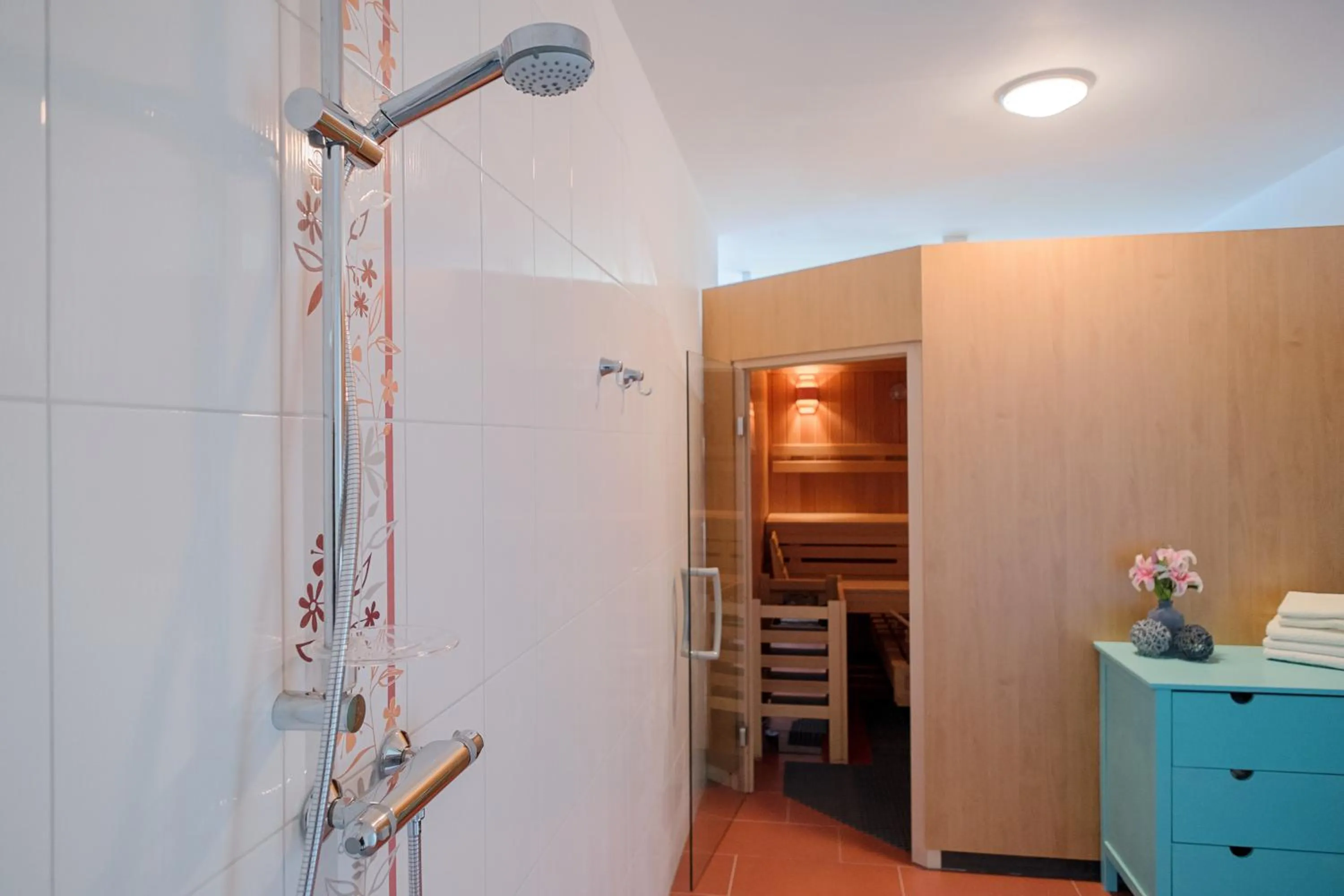 Sauna in Hotel & Restaurant Lindengarten