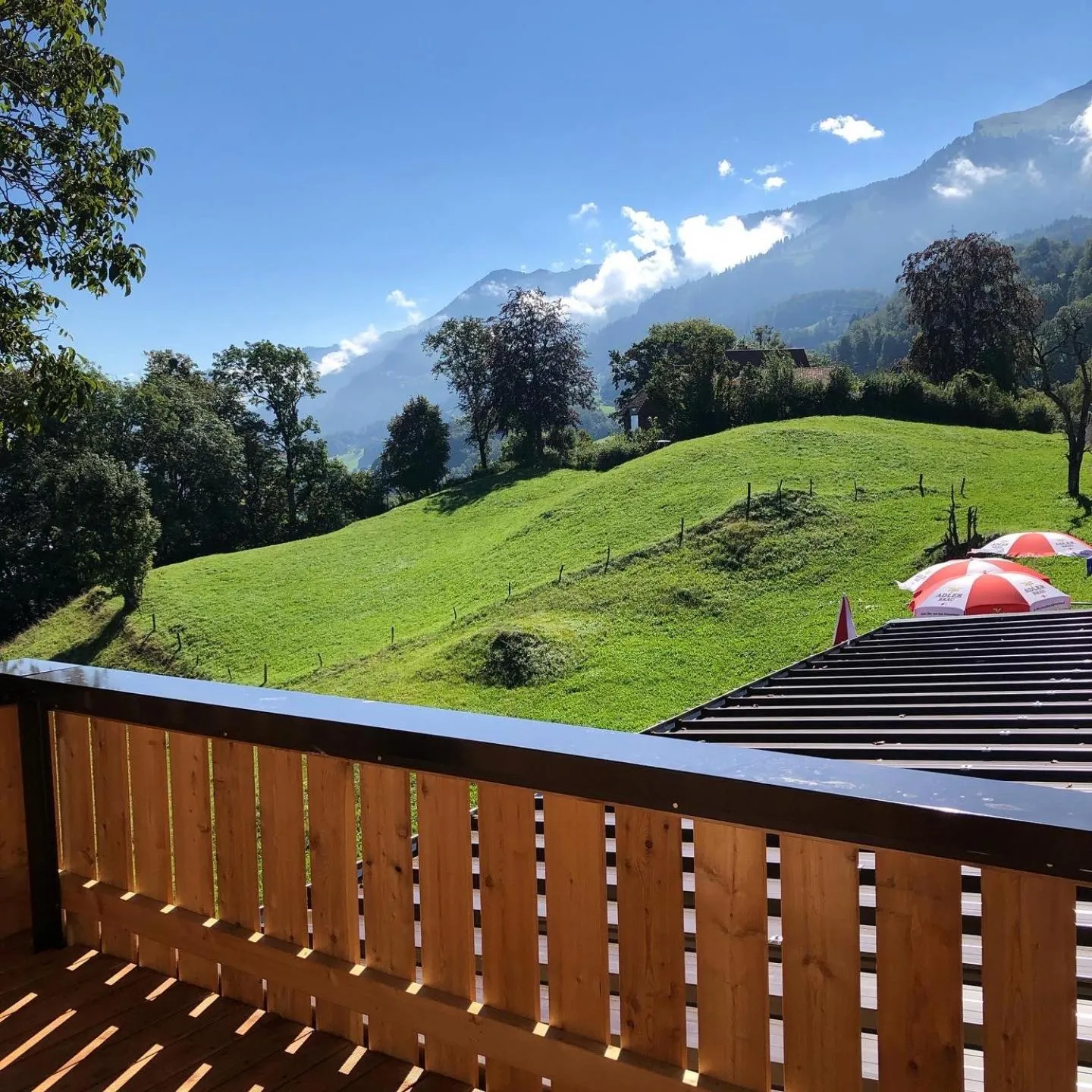 Balcony/Terrace in Hotel Cafe Seeblick