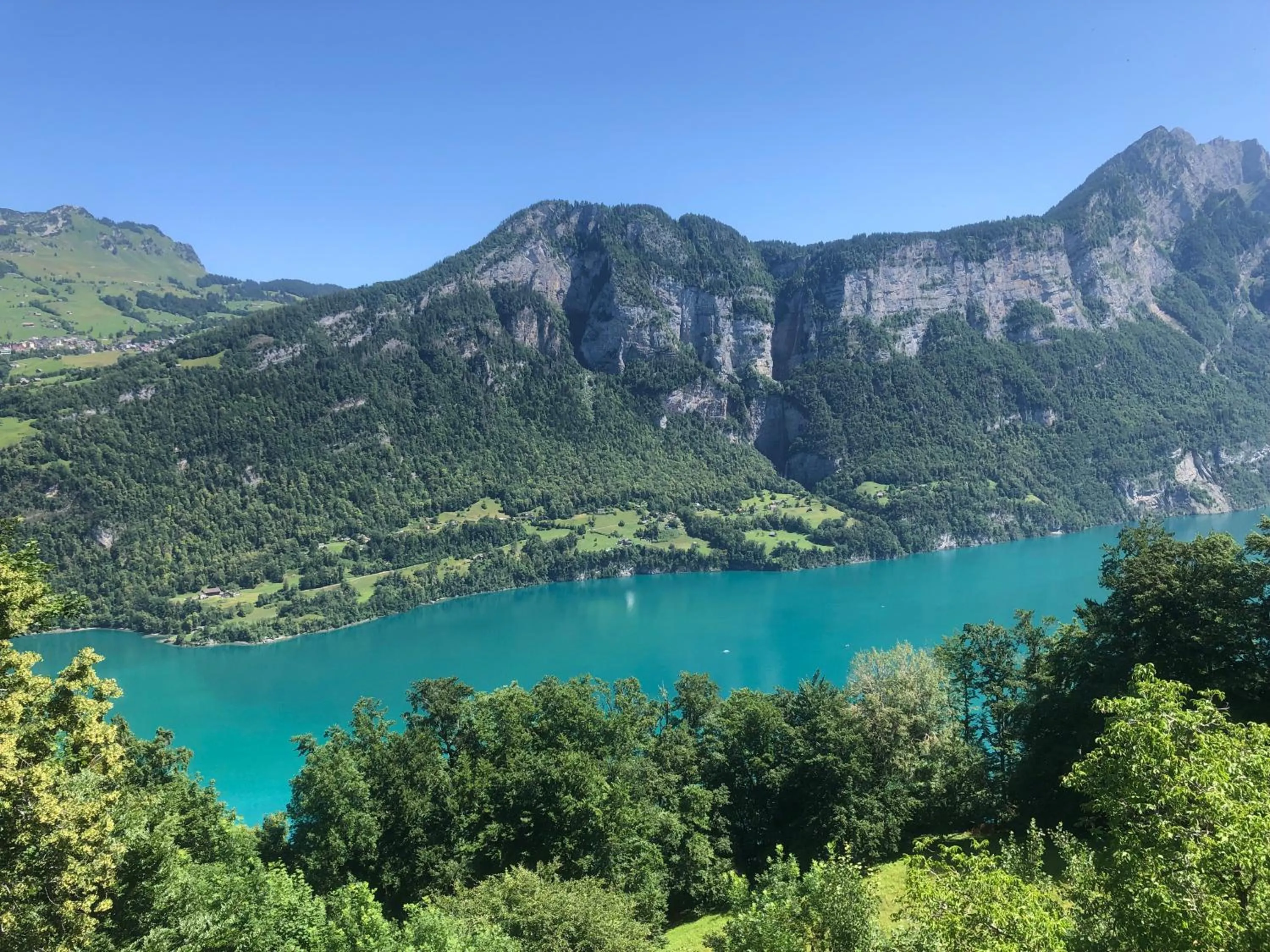 Lake view in Hotel Cafe Seeblick