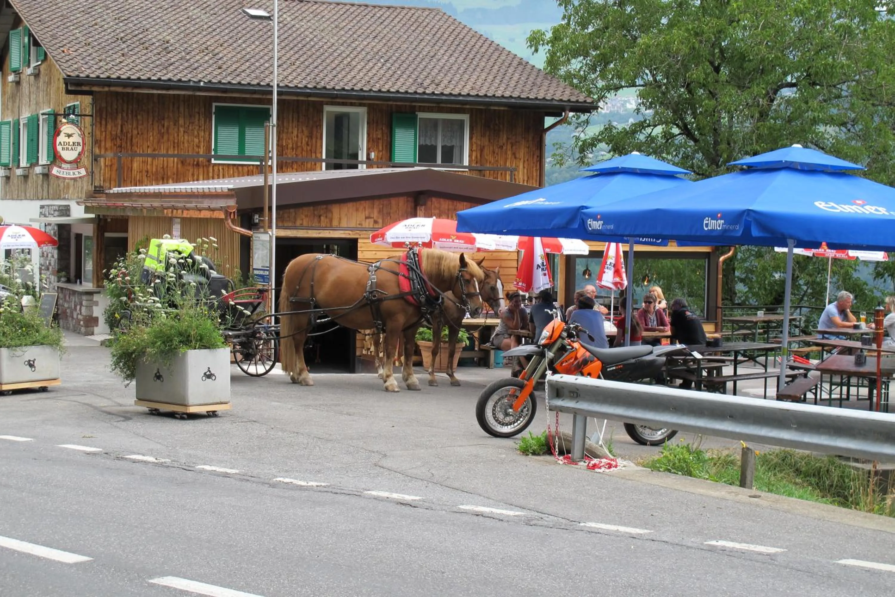 Restaurant/places to eat in Hotel Cafe Seeblick