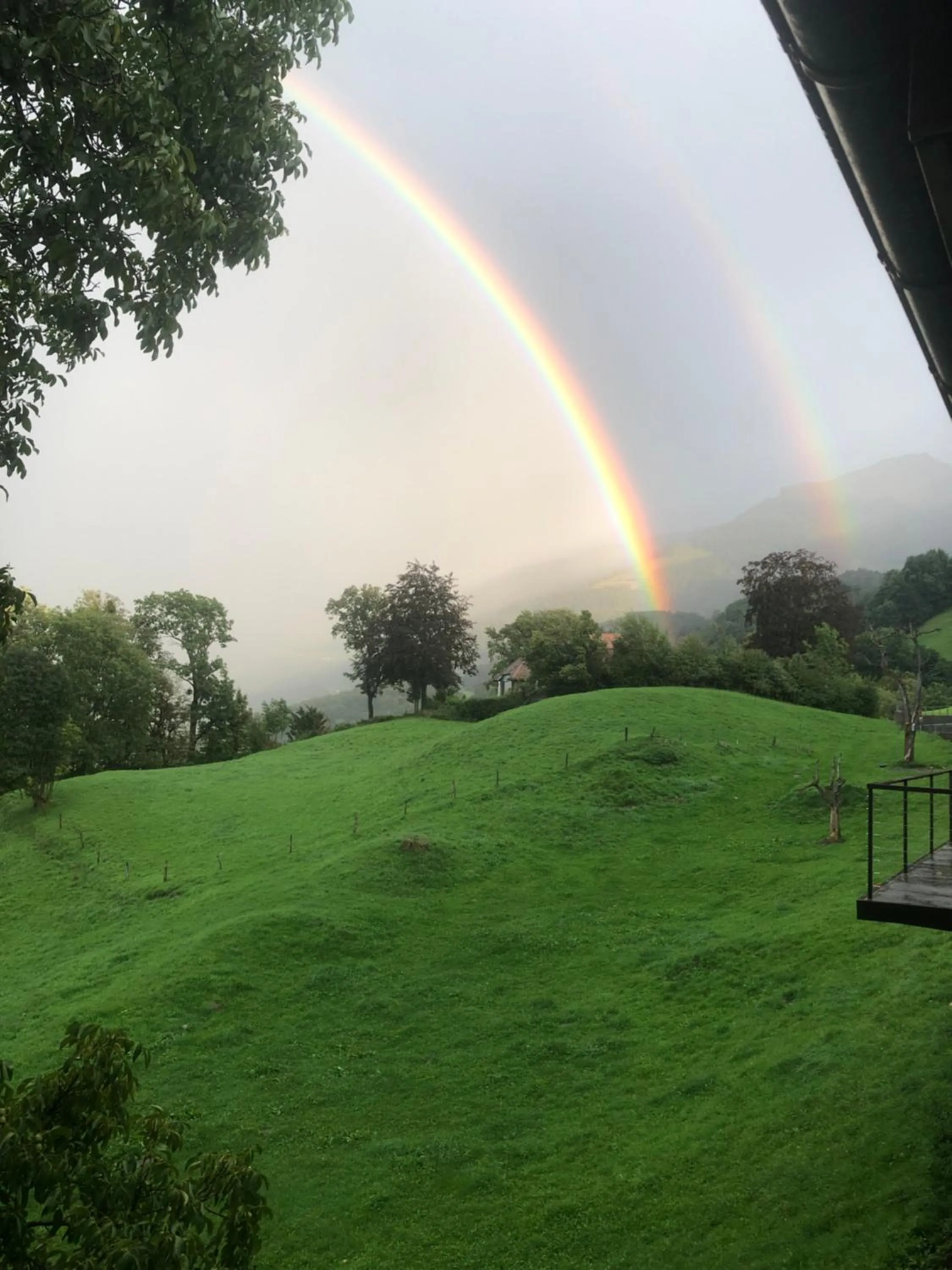 Mountain view in Hotel Cafe Seeblick