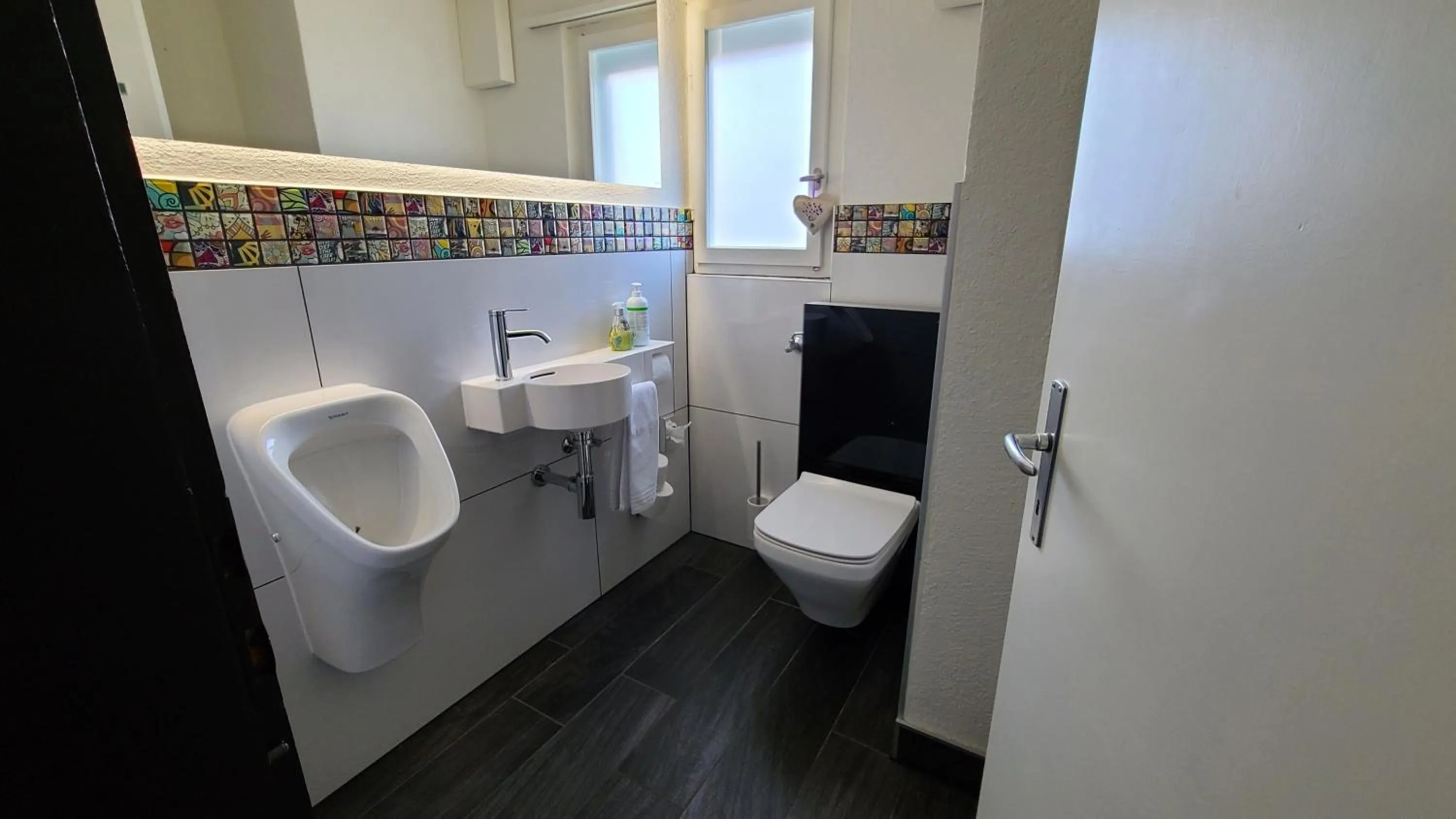 Toilet in Hotel Cafe Seeblick