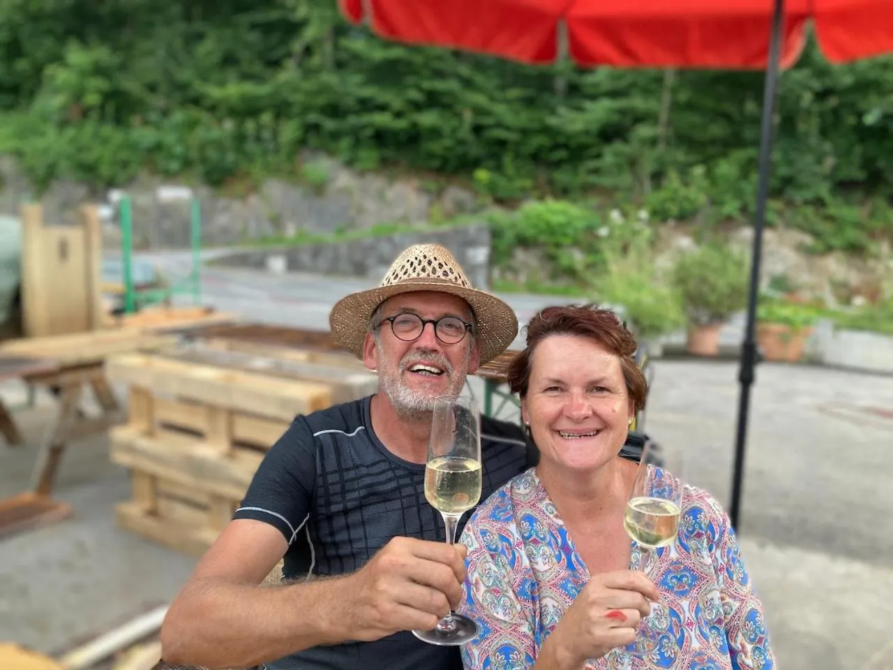 People in Hotel Cafe Seeblick