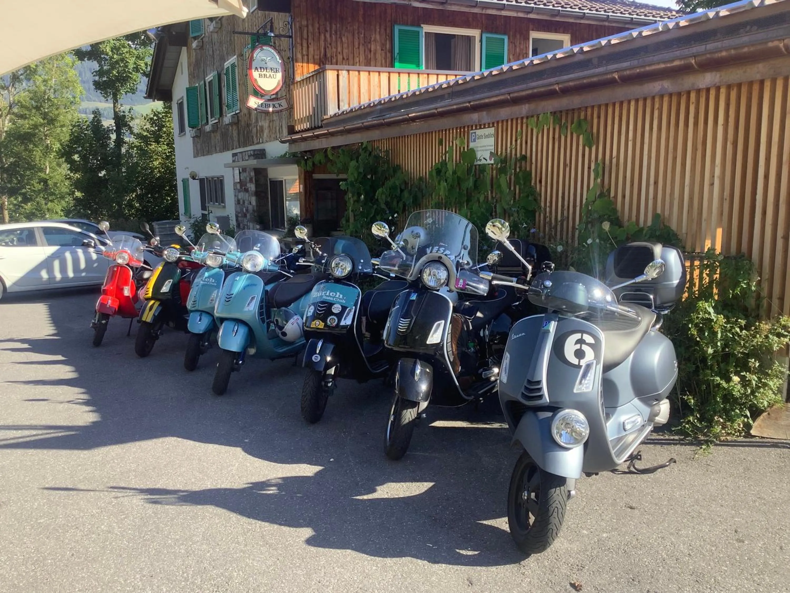 Property building in Hotel Cafe Seeblick