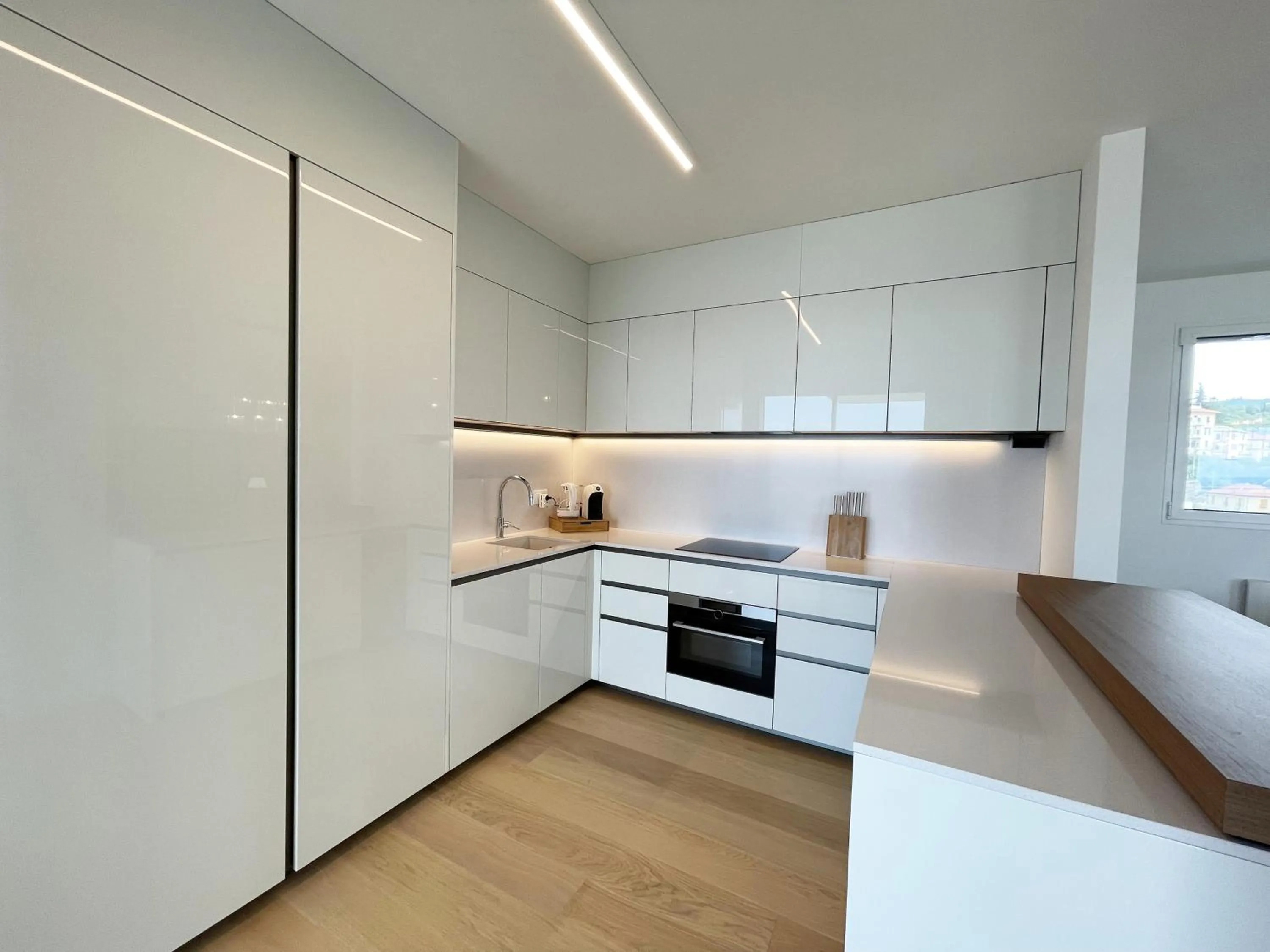 Kitchen or kitchenette in Gli Scogli Luxury Residence Hotel