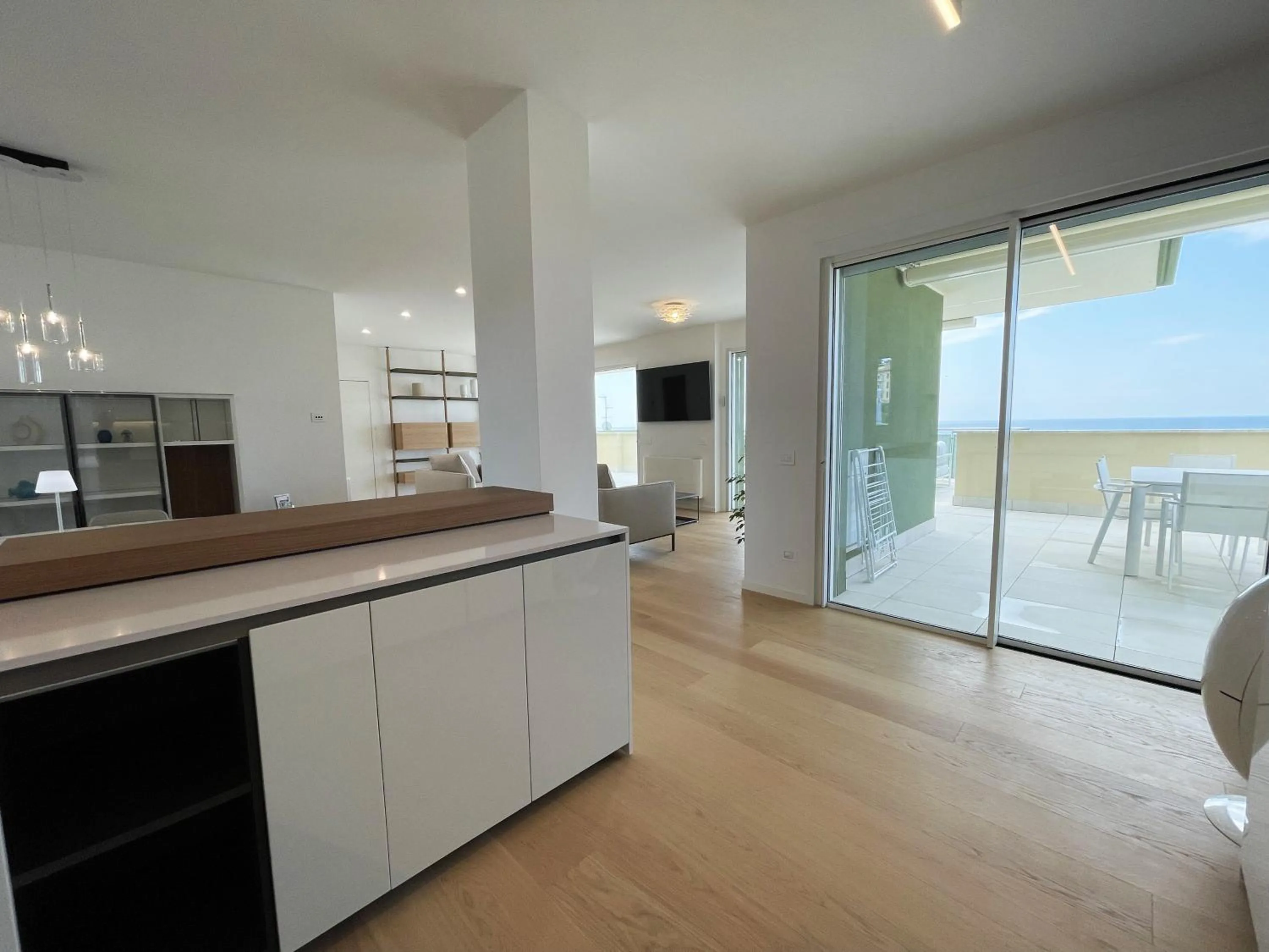 Kitchen or kitchenette in Gli Scogli Luxury Residence Hotel