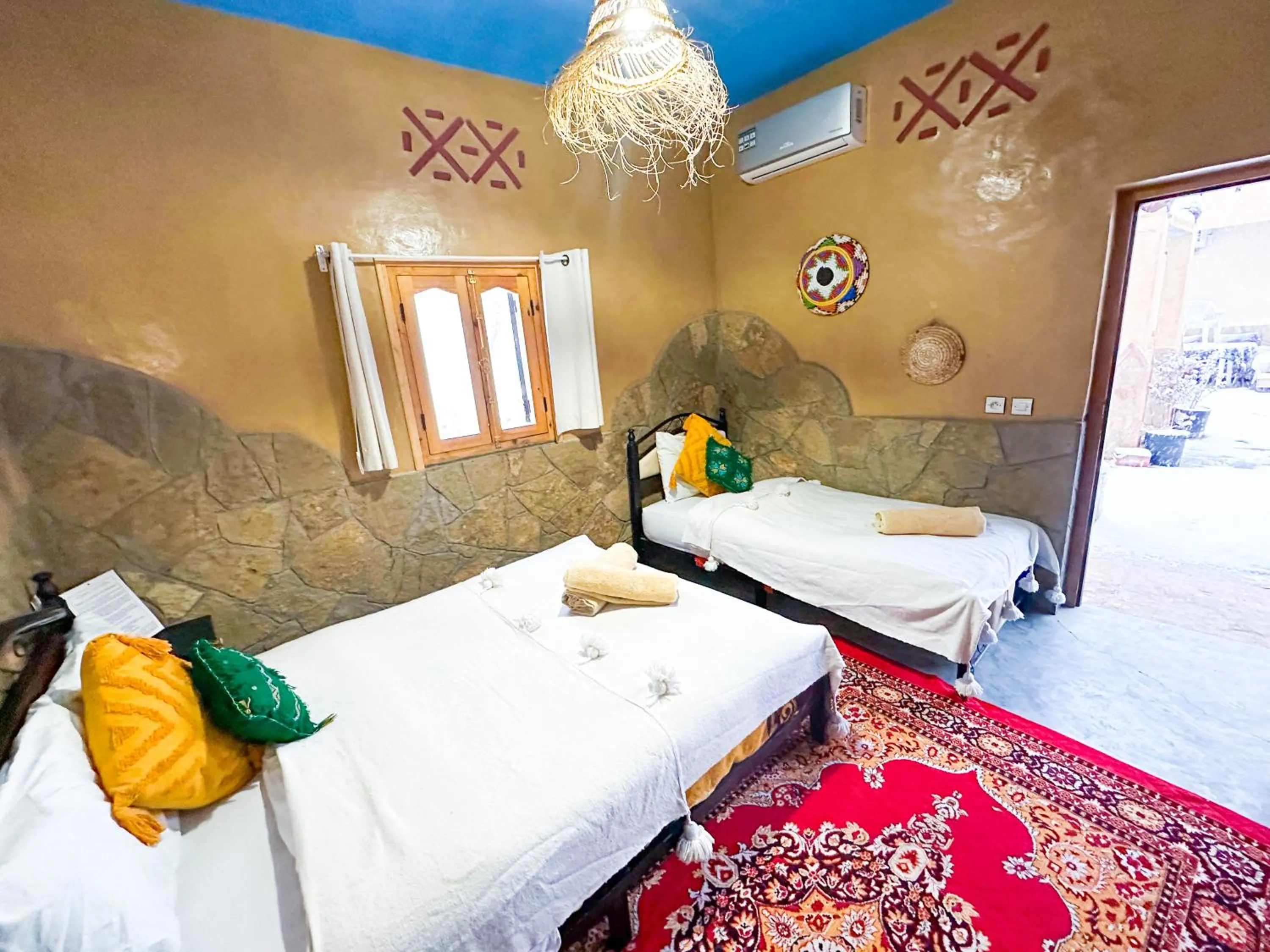 Bed in Auberge & Restaurant Agoudal