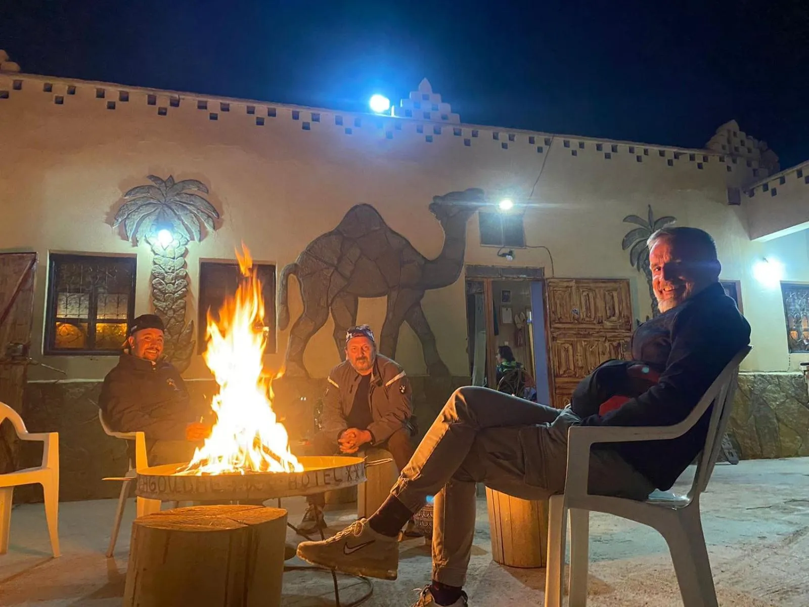 Patio in Auberge & Restaurant Agoudal