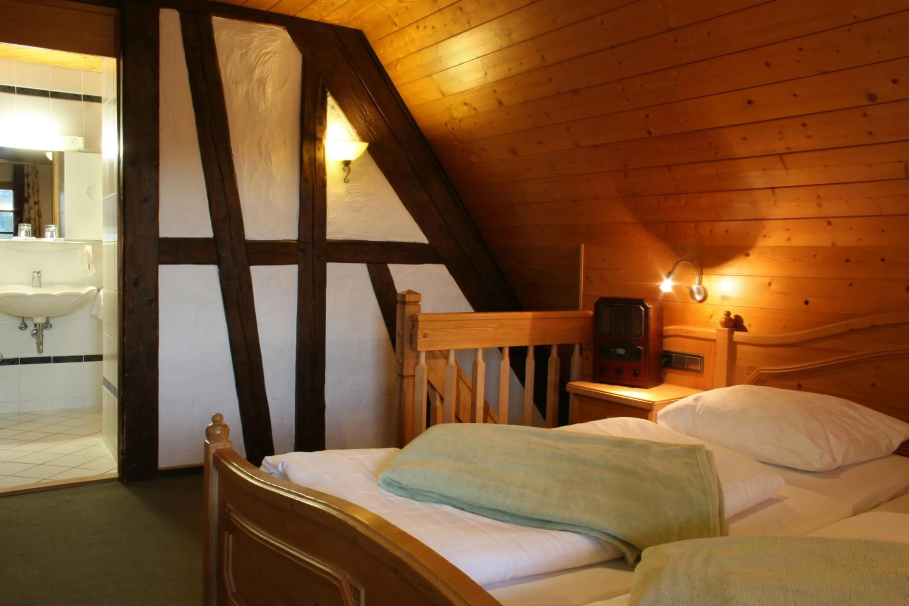 Bed in Hotel Adler Bärental