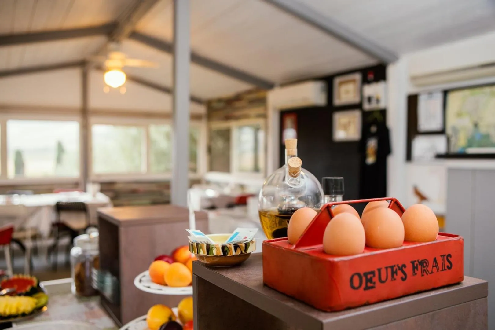 Continental breakfast in Locanda Villa Naumanni
