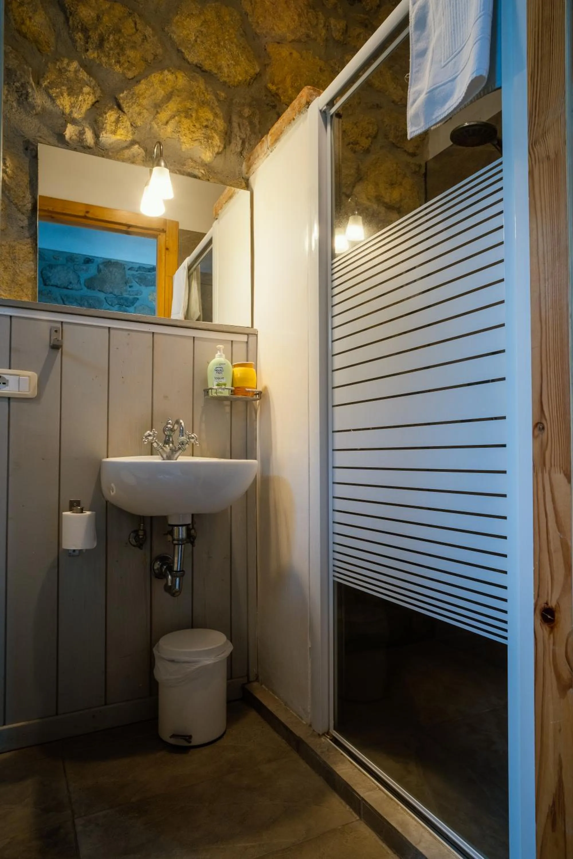 Bathroom in Locanda Villa Naumanni