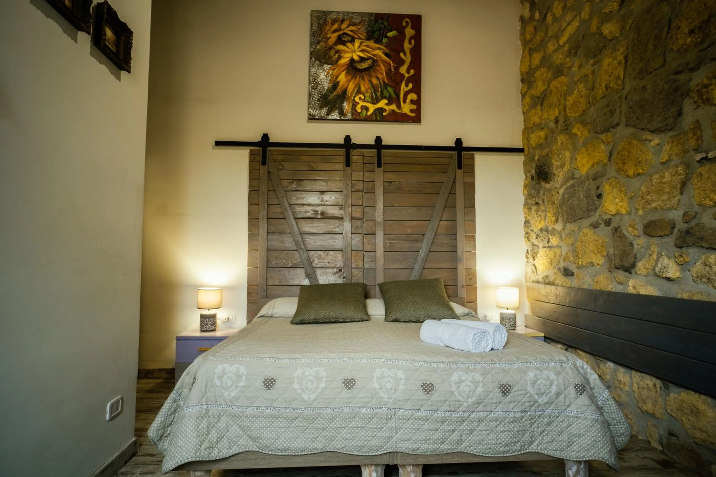 Bedroom, Bed in Locanda Villa Naumanni