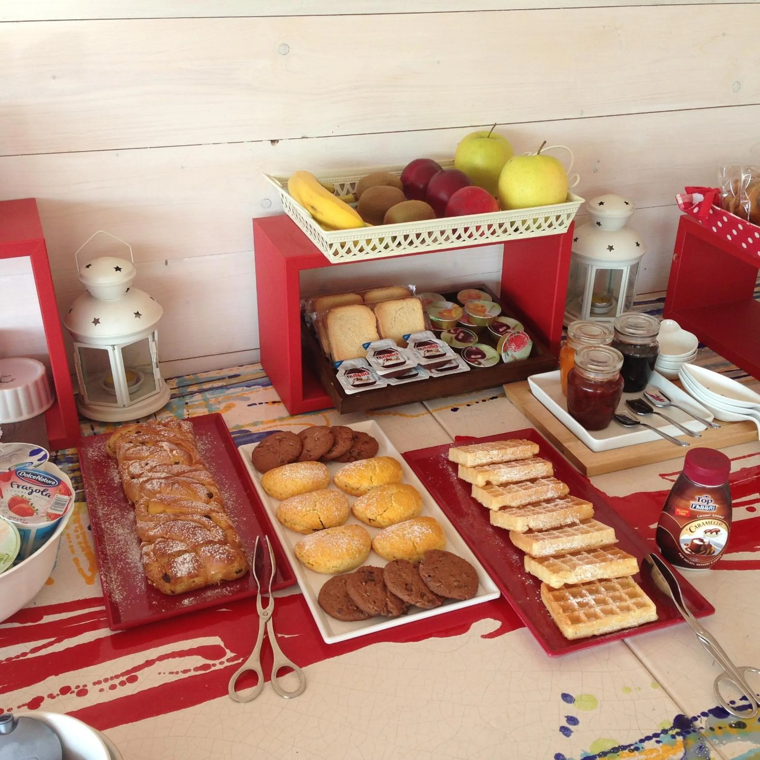 Continental breakfast in Locanda Villa Naumanni