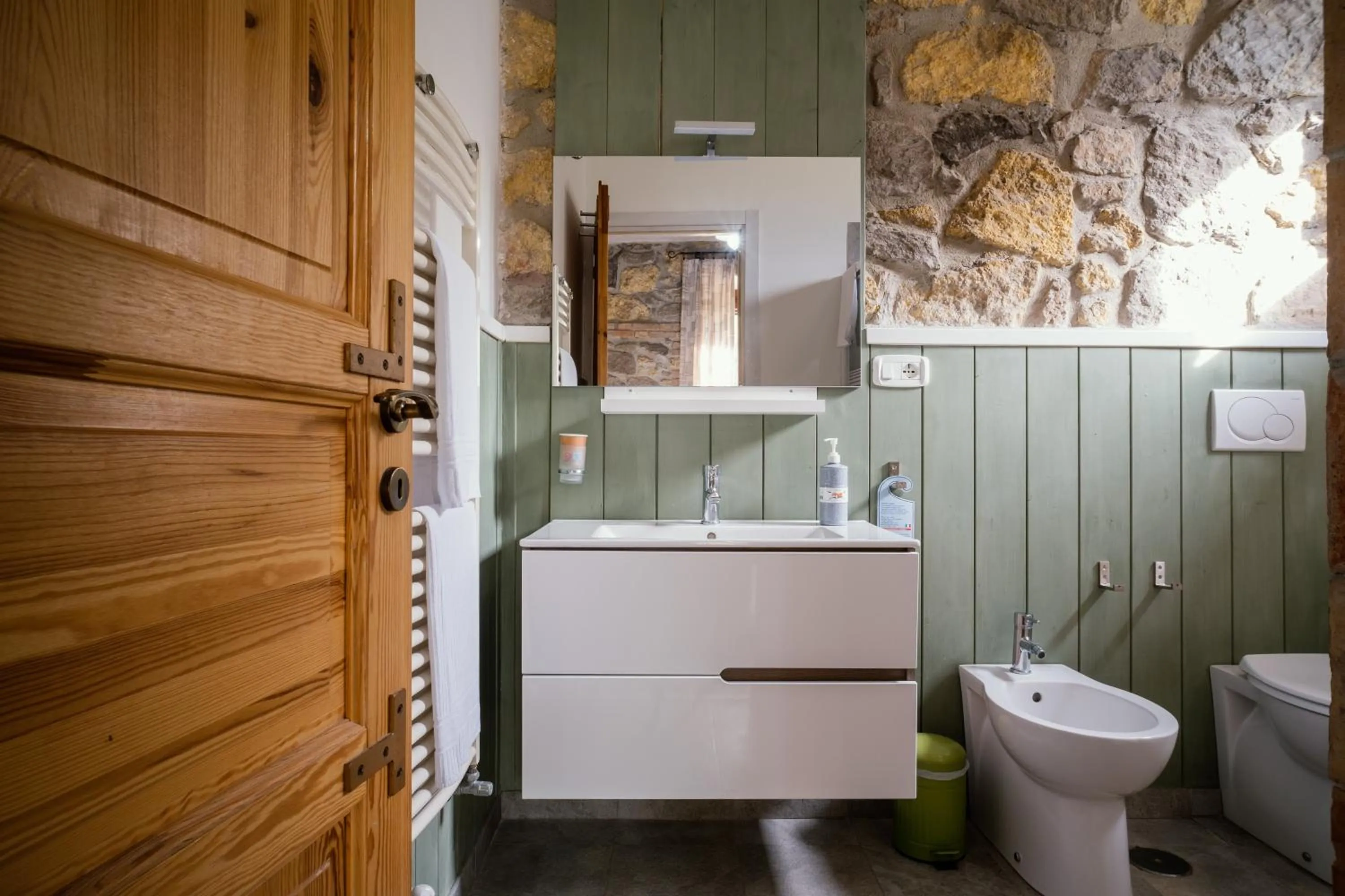 Bathroom in Locanda Villa Naumanni