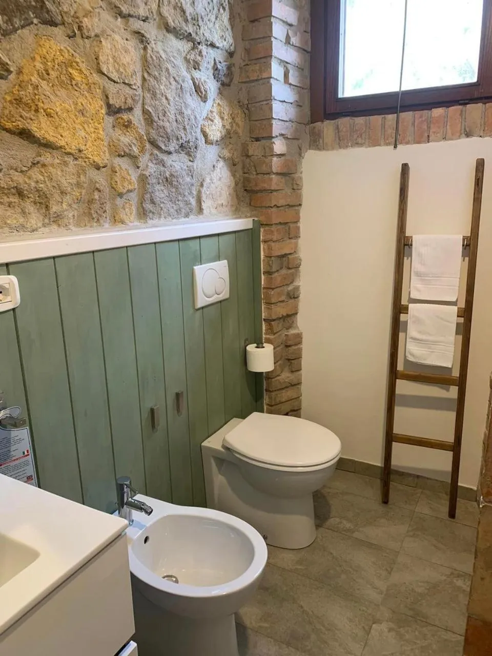 Bathroom in Locanda Villa Naumanni