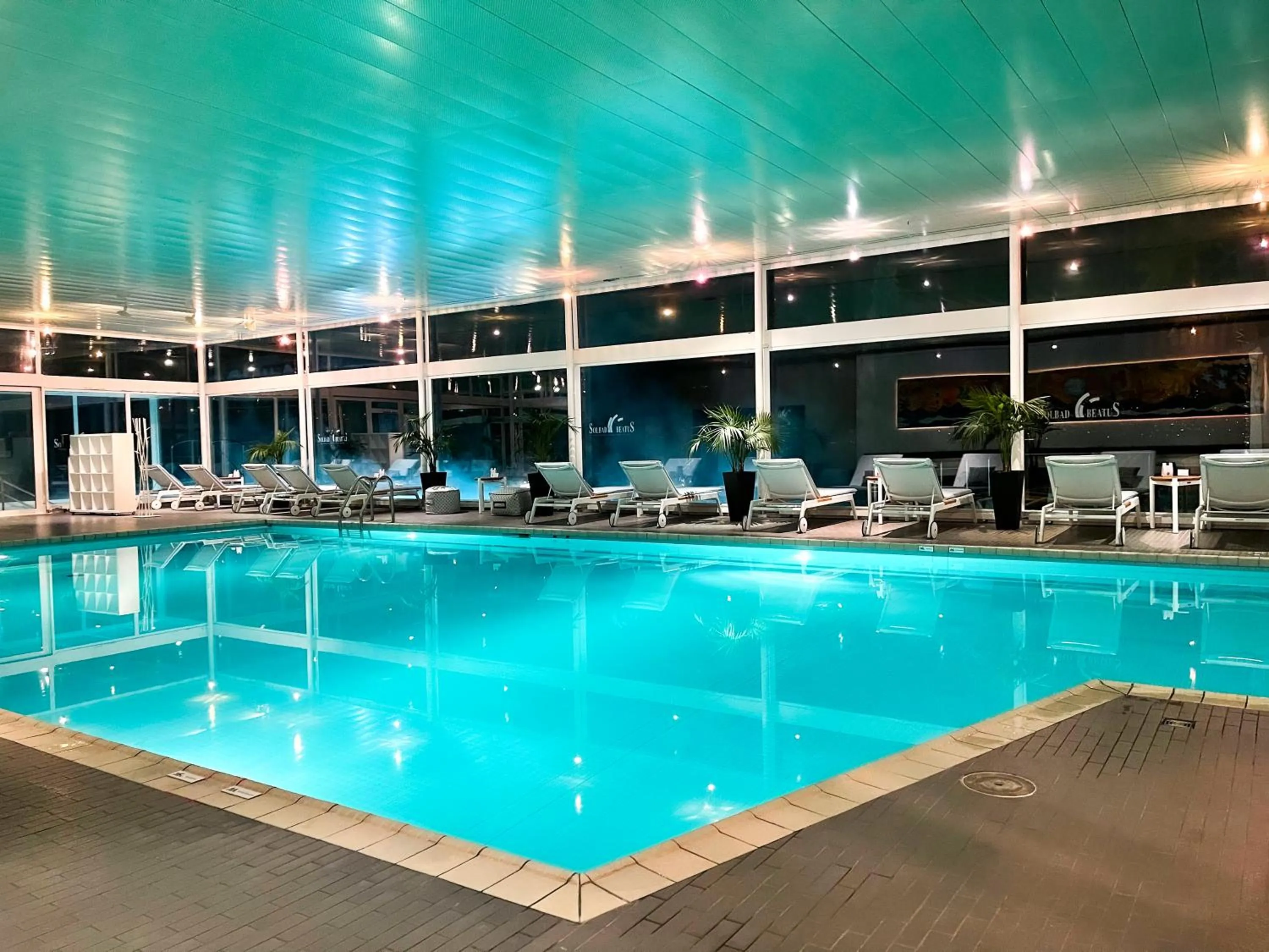 Pool view in BEATUS Wellness- & Spa-Hotel