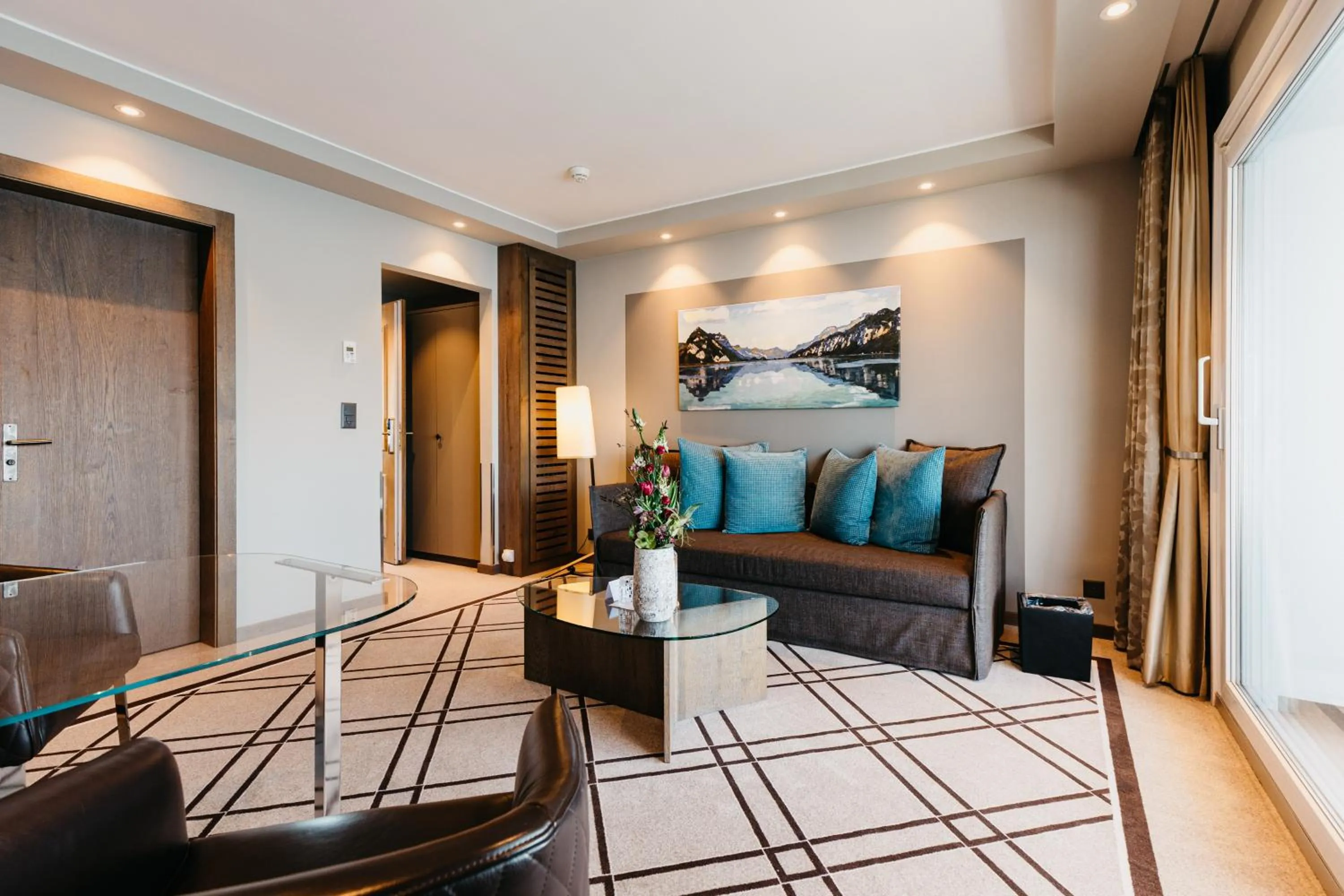 Seating area, Bed in BEATUS Wellness- & Spa-Hotel