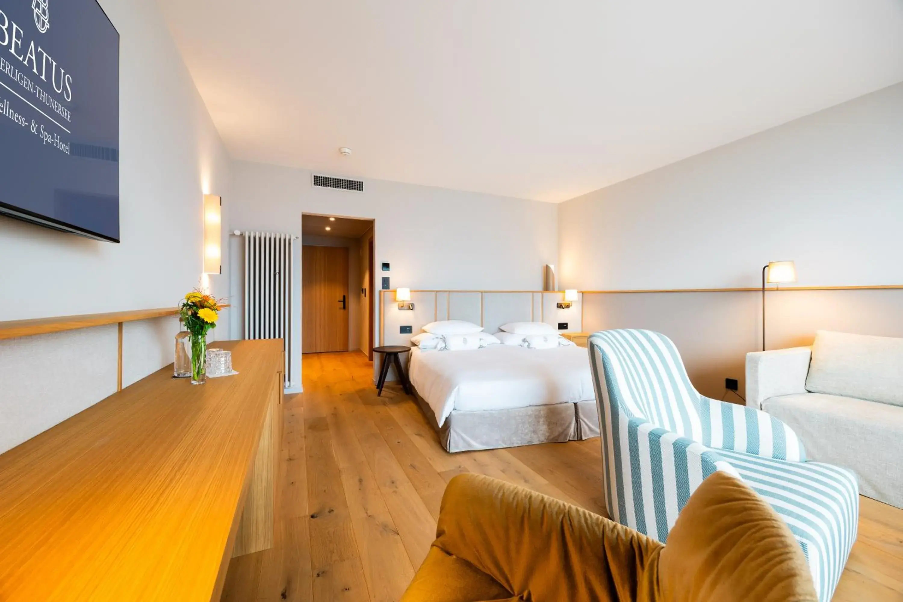 Deluxe Double Room with Balcony - single occupancy in BEATUS Wellness- & Spa-Hotel Deluxe Double Room with Balcony - single occupancy in BEATUS Wellness- & Spa-Hotel