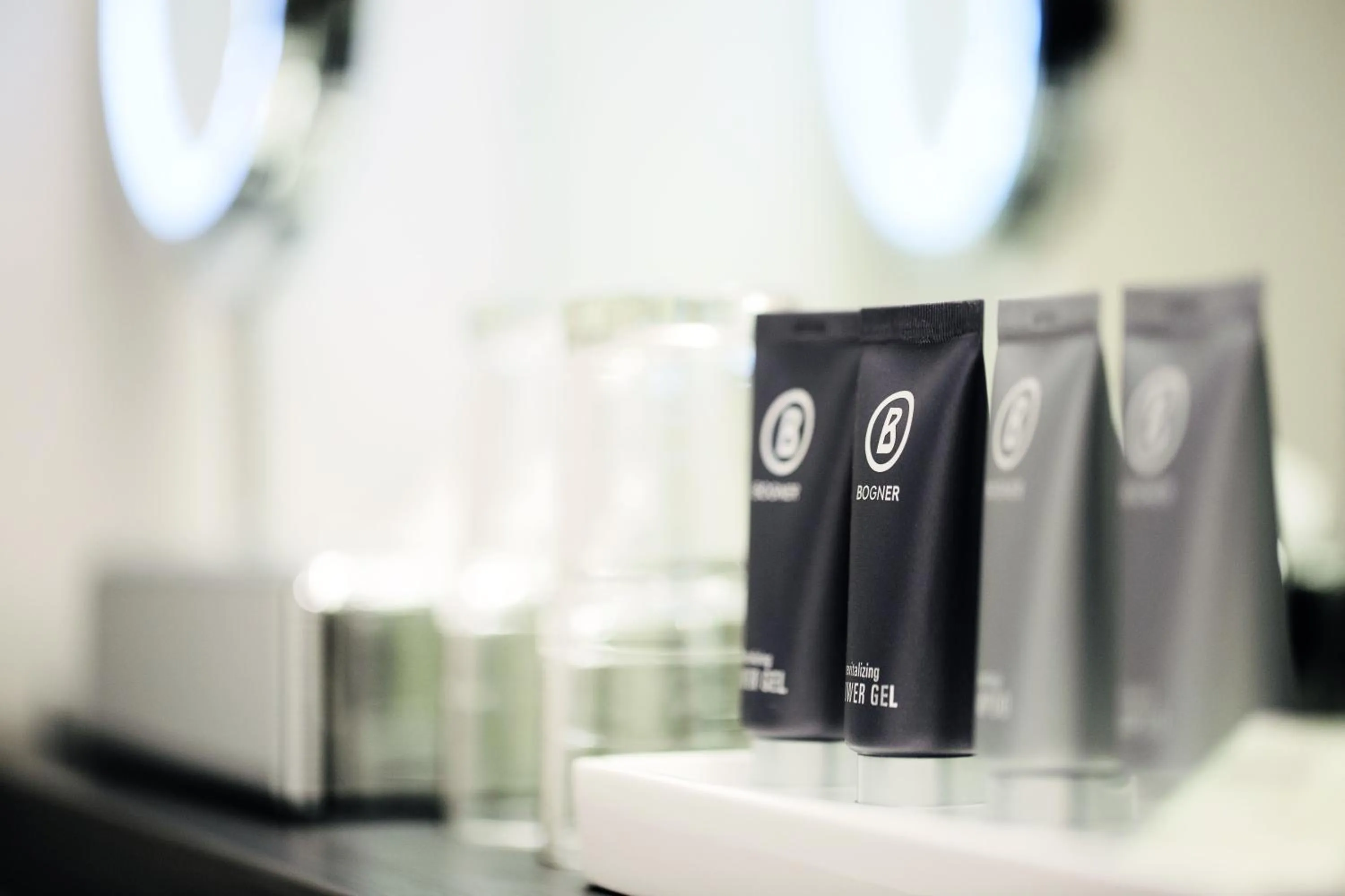 Bathroom in City Hotel Bosse