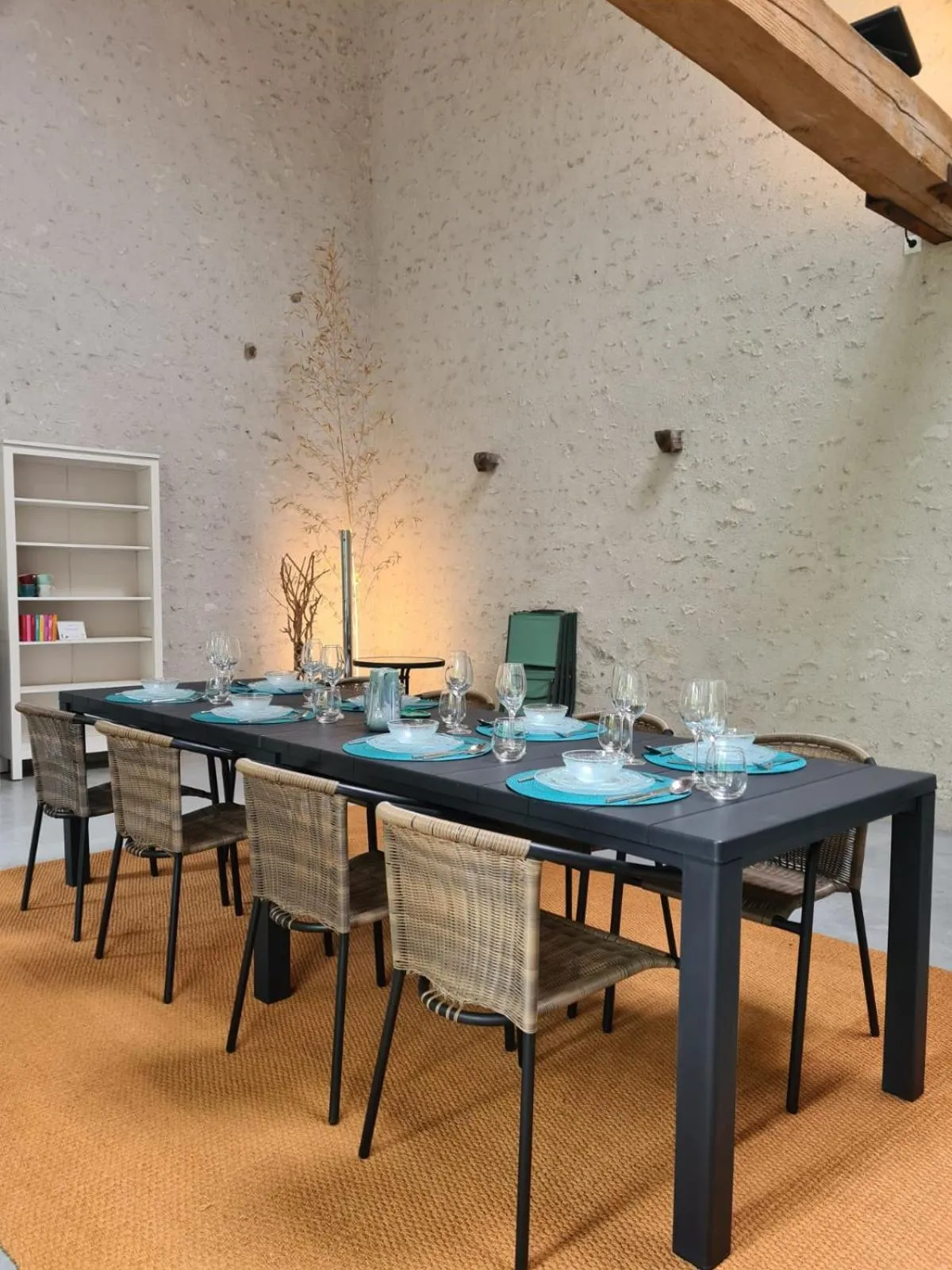 Dining area in L'eau Vive demeure de charme