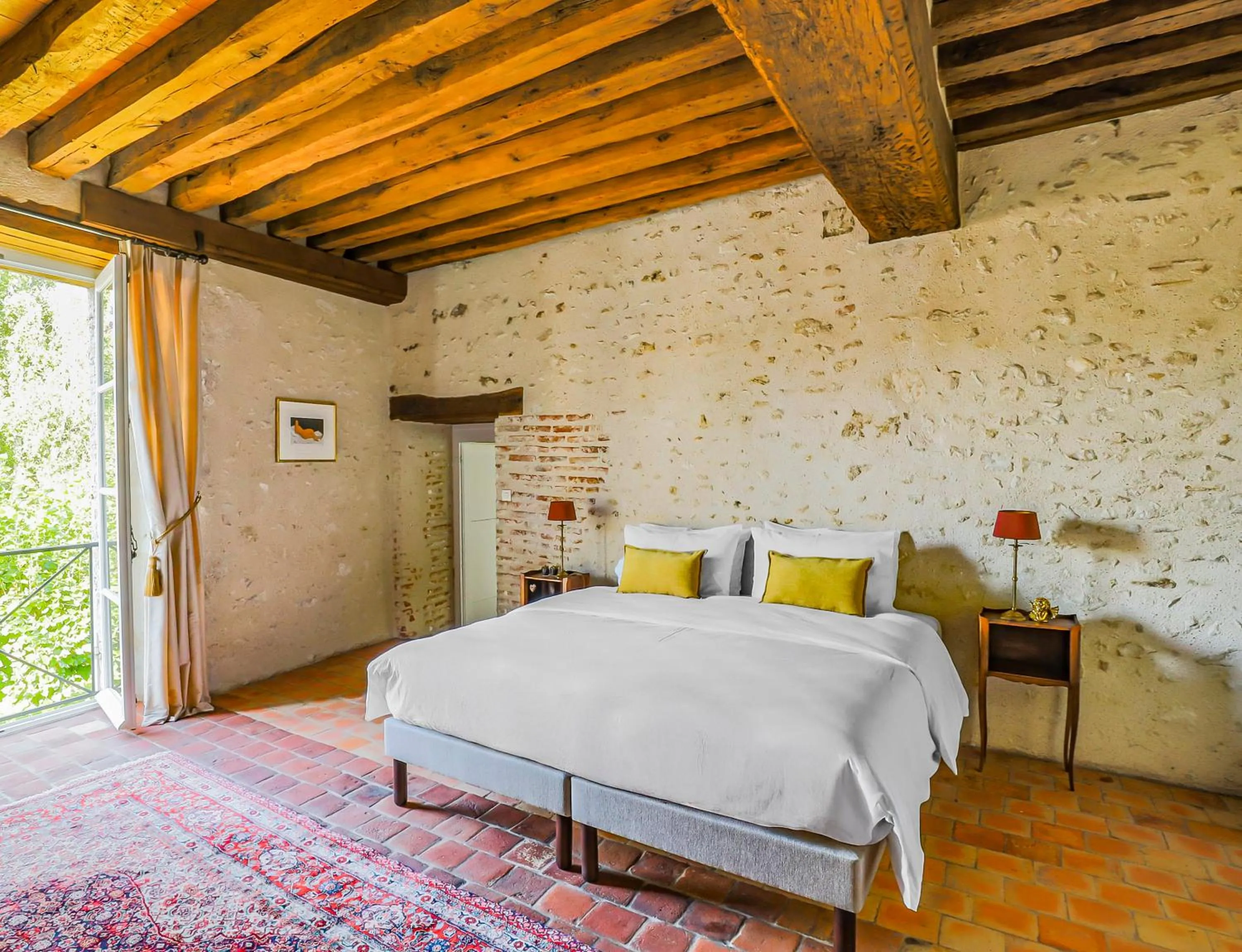 Bed in L'eau Vive demeure de charme