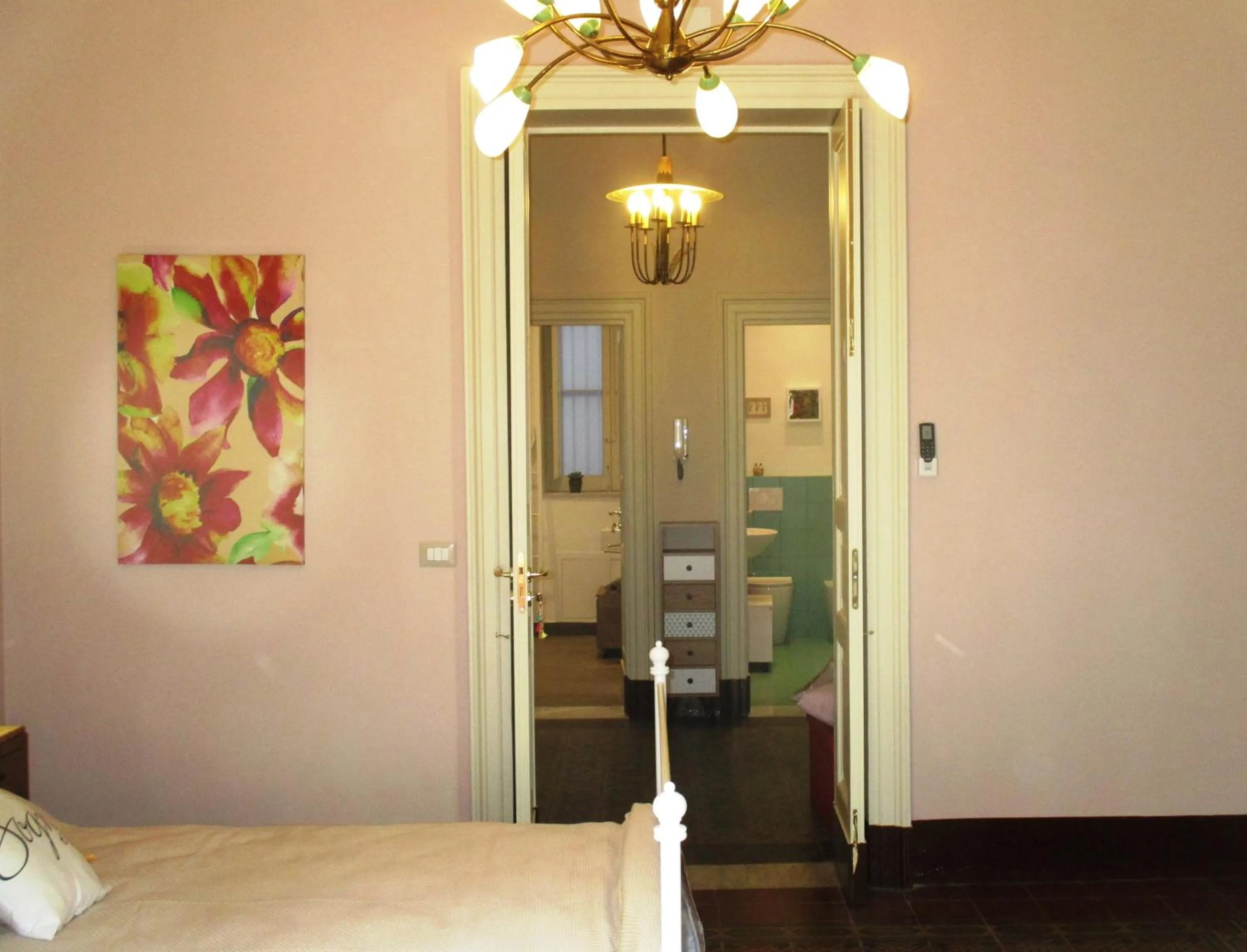 Bathroom, Bed in Diletta Oasi