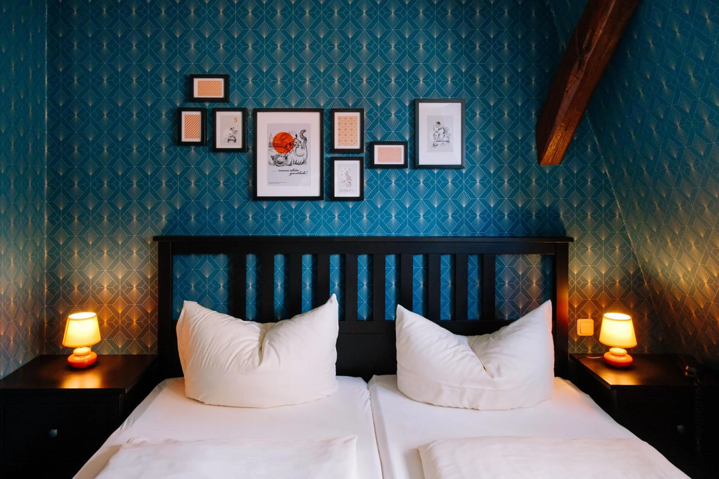 Staff, Bed in SCHULZENS Brauerei & Hotel