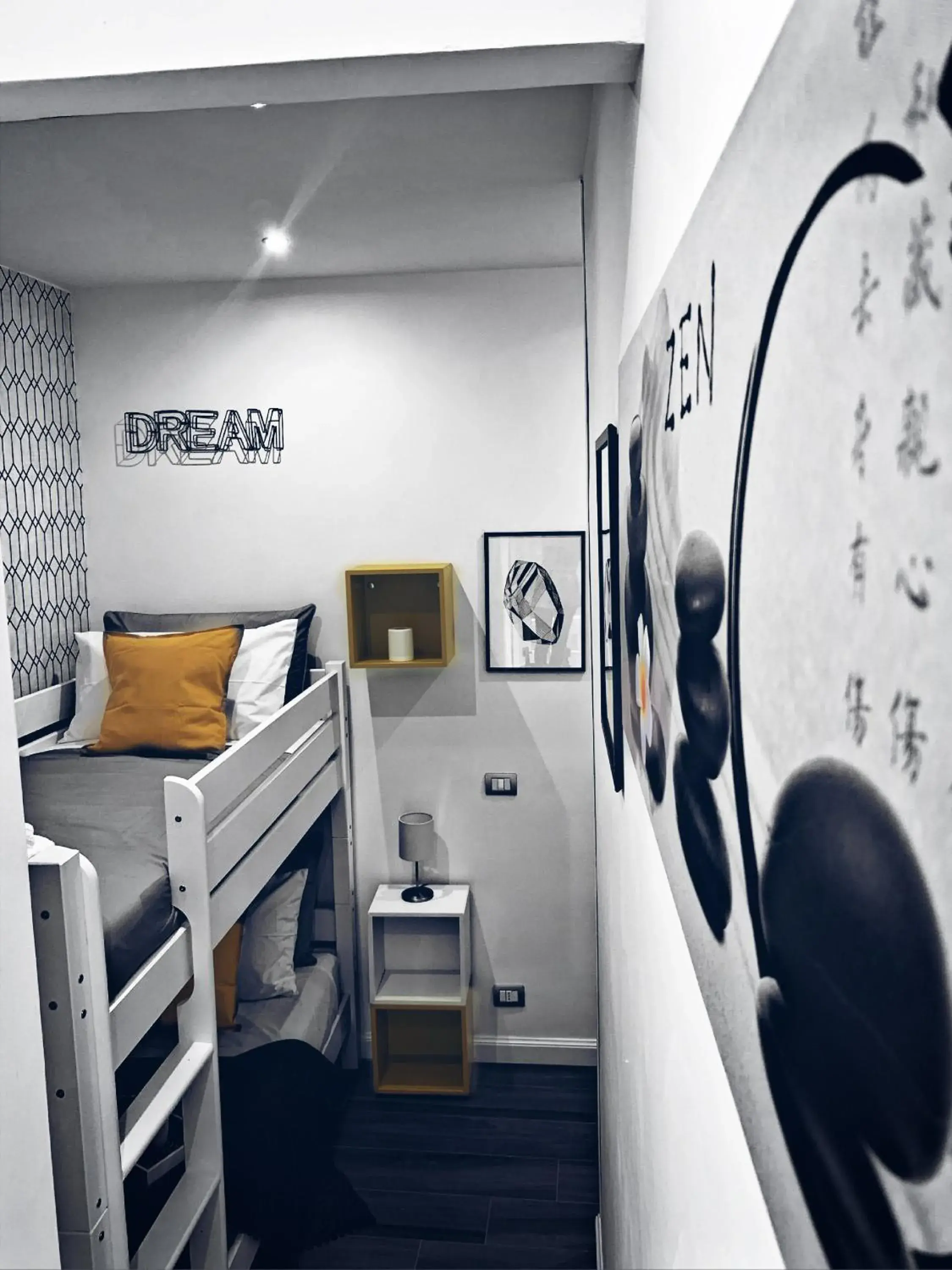 Twin Room with Bunk Bed and Balcony - single occupancy in 4 Vatican Rooms Twin Room with Bunk Bed and Balcony - single occupancy in 4 Vatican Rooms