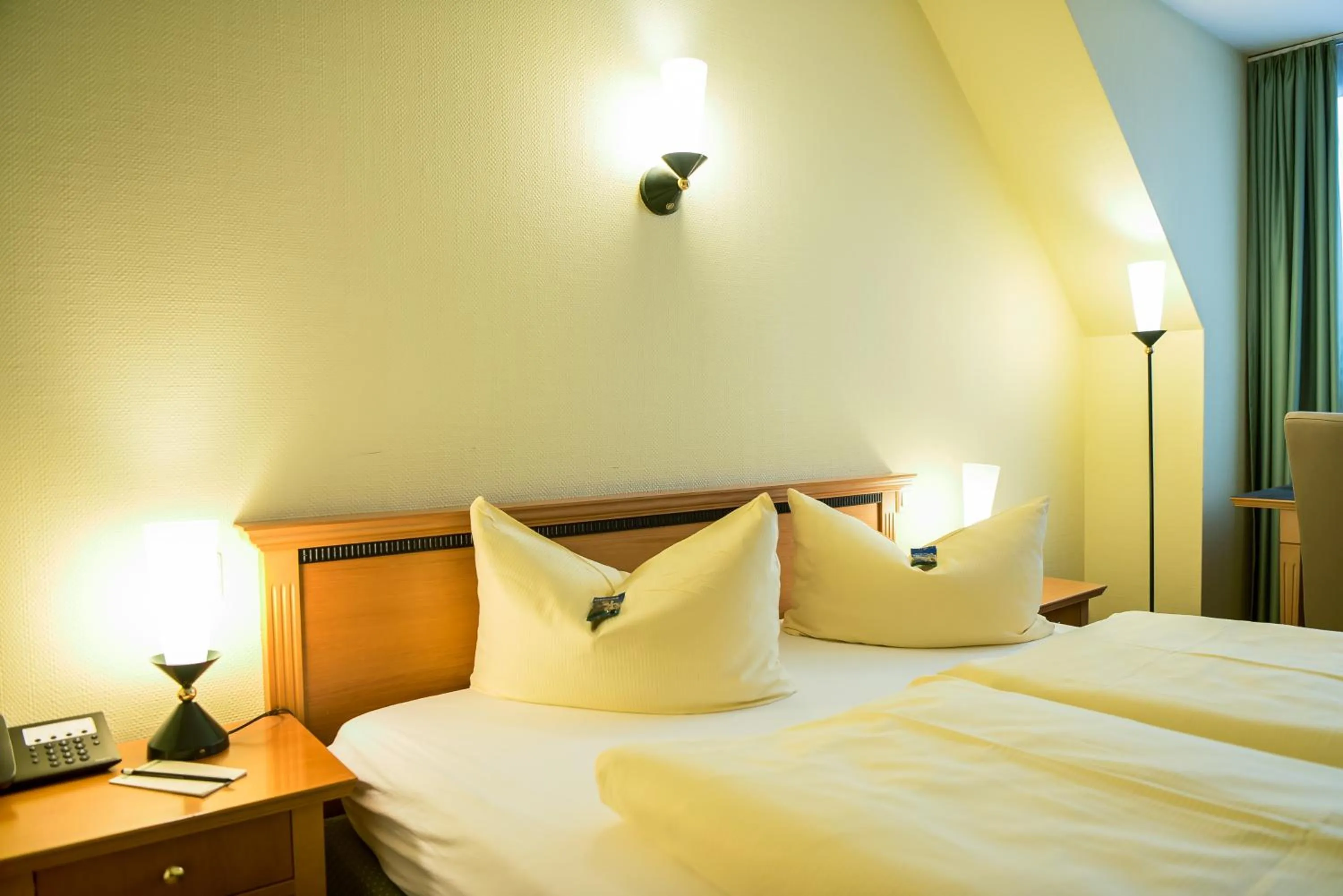 Bed in Ringhotel Dreiländereck Zittau