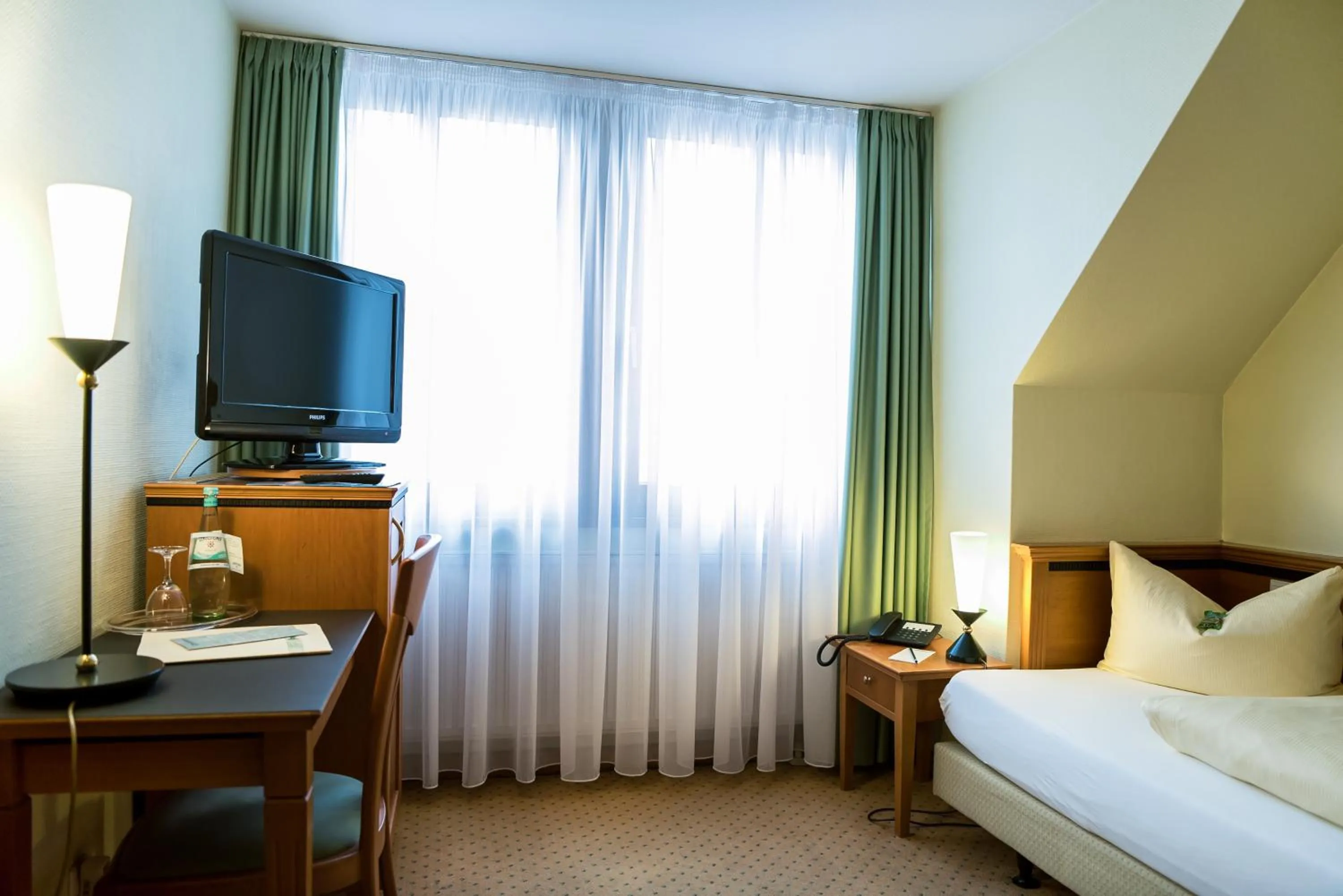 Bed in Ringhotel Dreiländereck Zittau